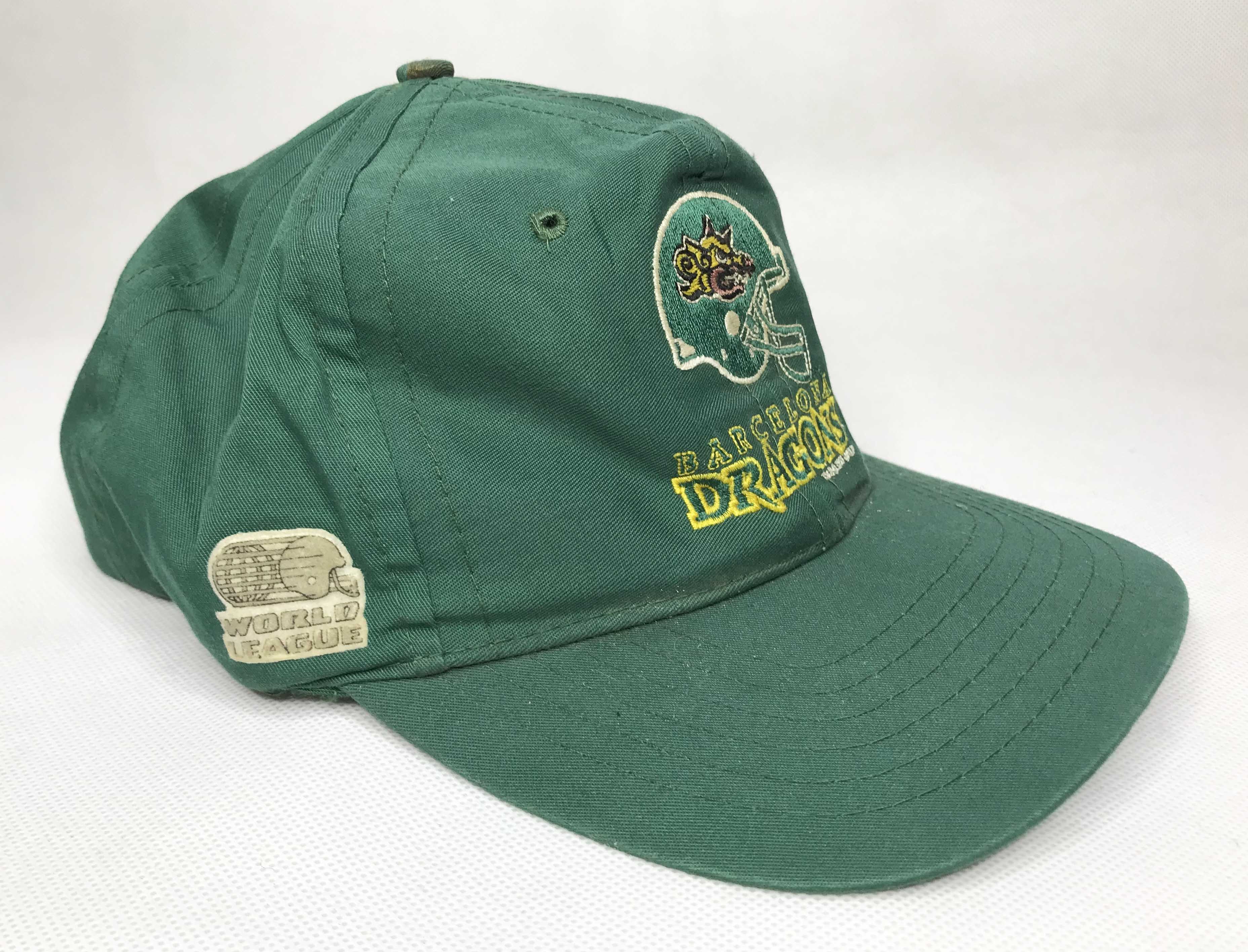 Vintage Vintage Barcelona Dragons World League Football NFL Cap Size ONE SIZE - 4 Thumbnail