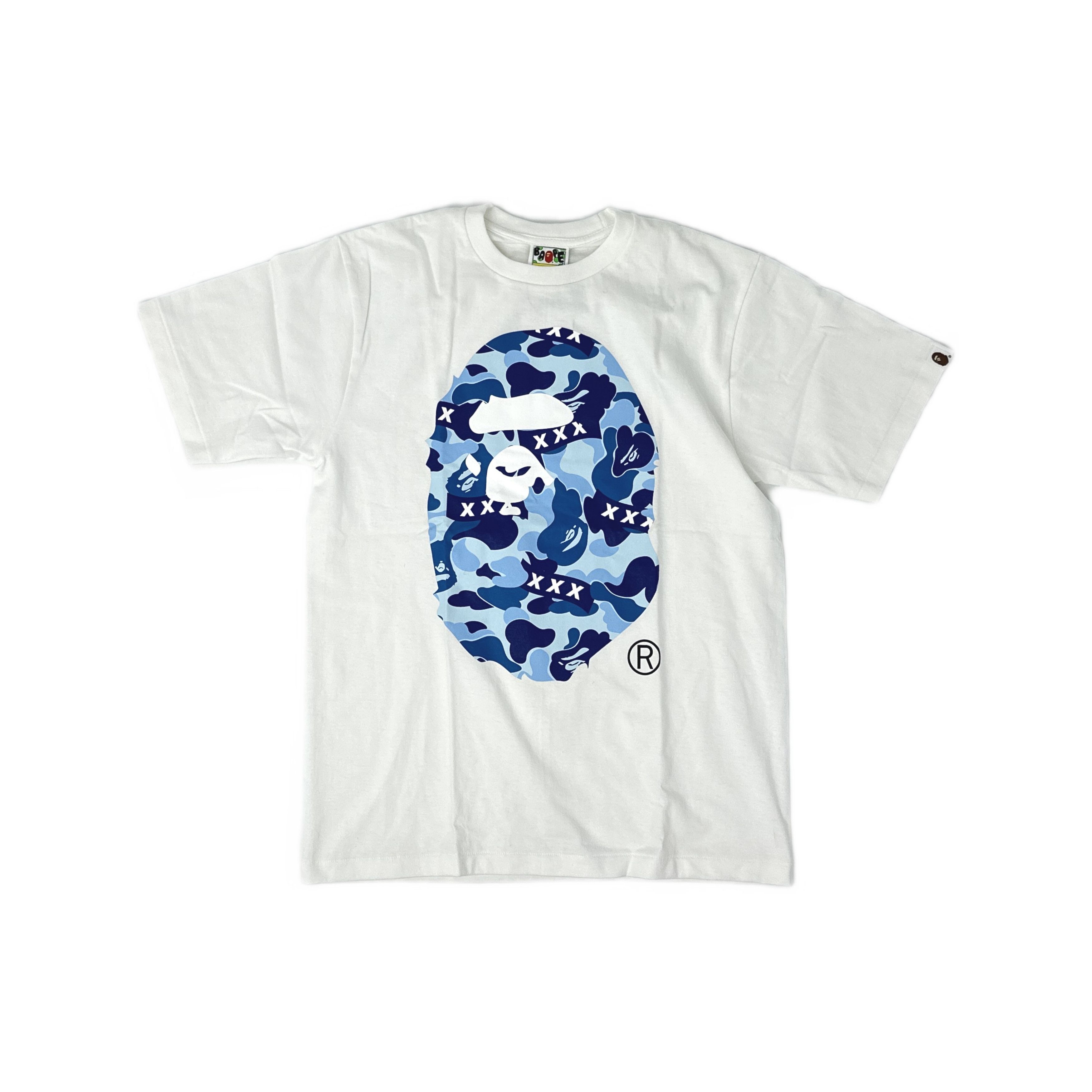 Bape A BATHING APE x GOD SELECTION XXX Ape Head T-Shirt Size M Size US M / EU 48-50 / 2 - 1 Thumbnail