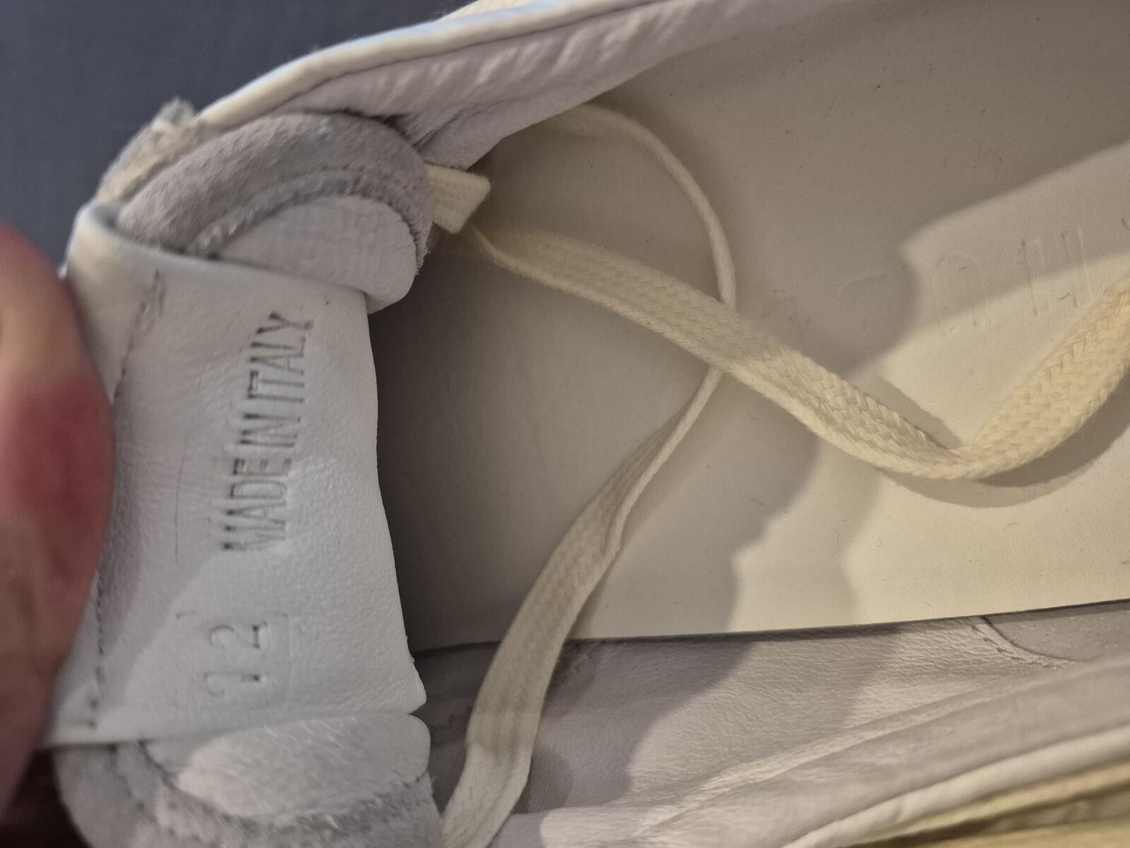 Rhude RHUDE Runners 12 M White/Grey Brand New Size US 12 / EU 45 - 12 Thumbnail