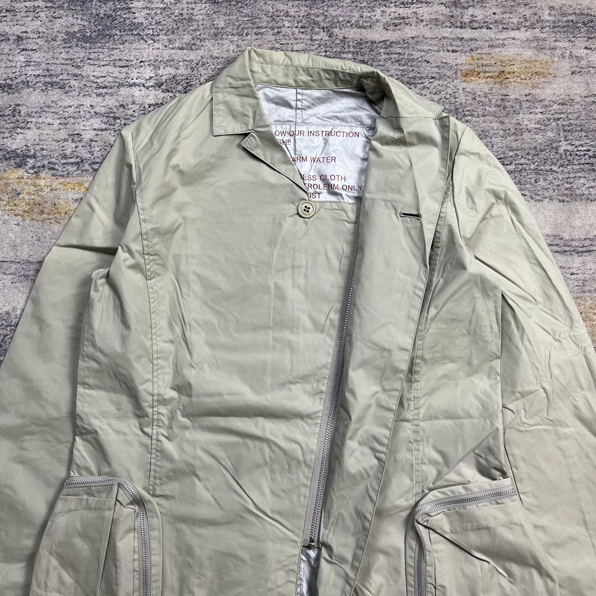 Issey Miyake Vintage I.S Sunao kuwahara issey miyake 3D big pocket jacket Size US M / EU 48-50 / 2 - 7 Thumbnail