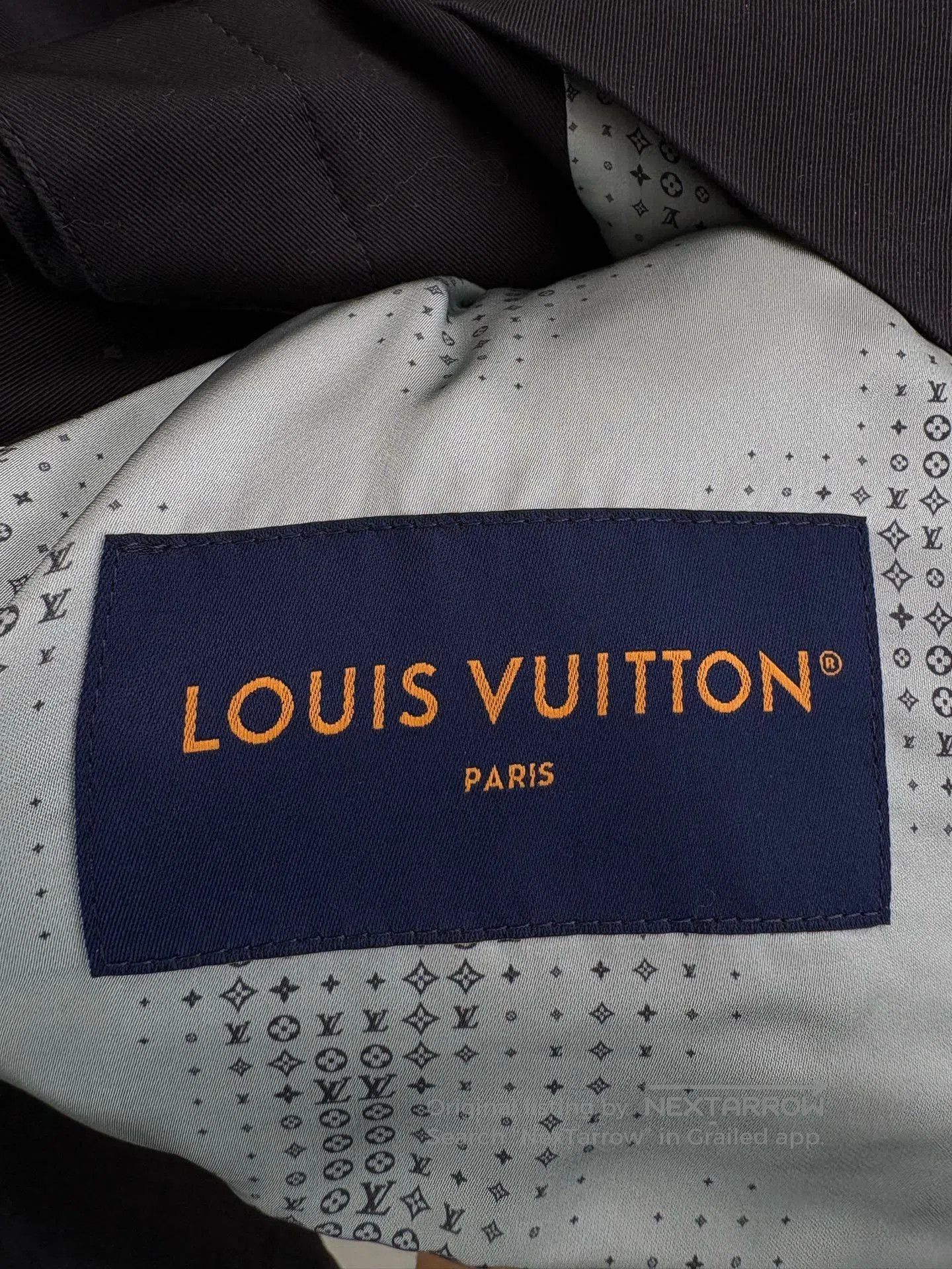 Louis Vuitton LV Black Beaded Jacket Size 52. Size US L / EU 52-54 / 3 - 4 Thumbnail