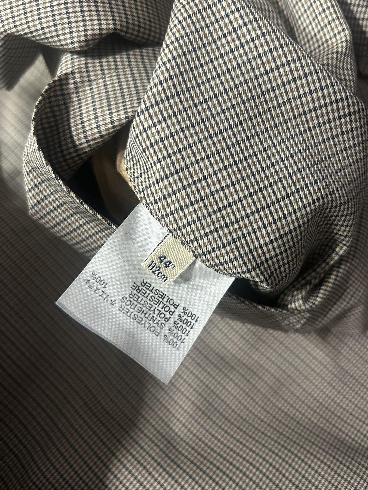 Aquascutum Aquascutum Houndstooth Check Packable Nylon Coat Size 44 Size US XL / EU 56 / 4 - 12 Thumbnail