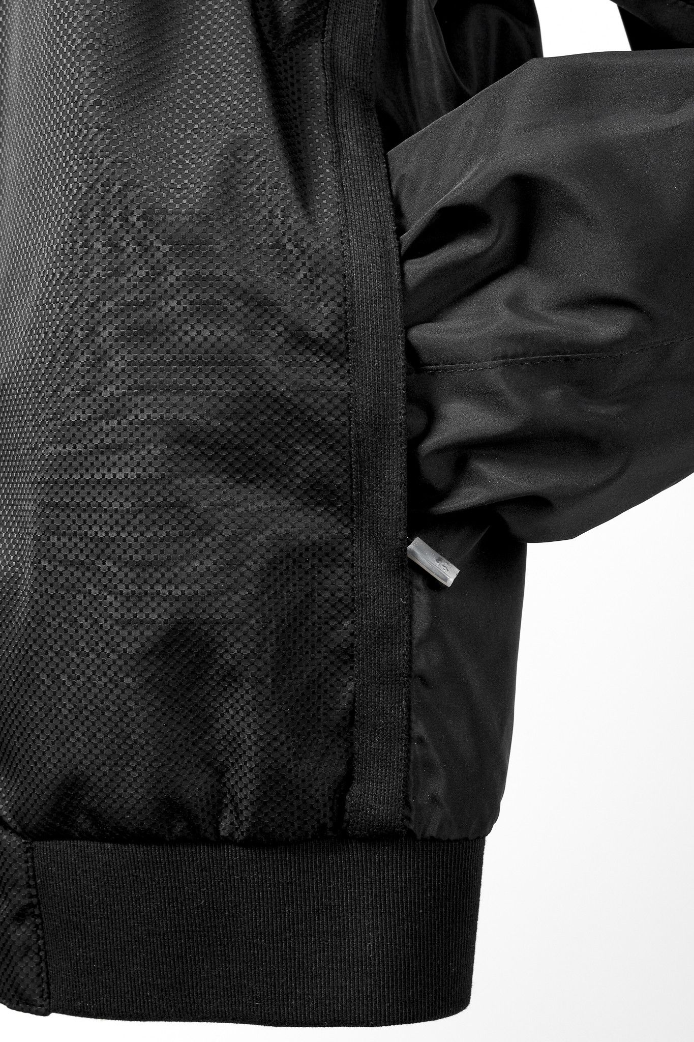 Corneliani Corneliani Black Combi Zip Sporty Bomber Jacket Size US XL / EU 56 / 4 - 7 Thumbnail