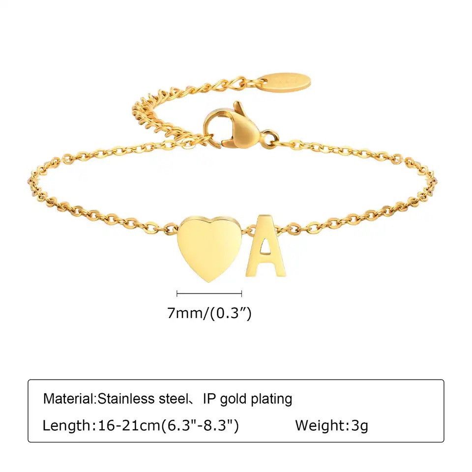 Other Letter Bracelet Size ONE SIZE - 2 Thumbnail