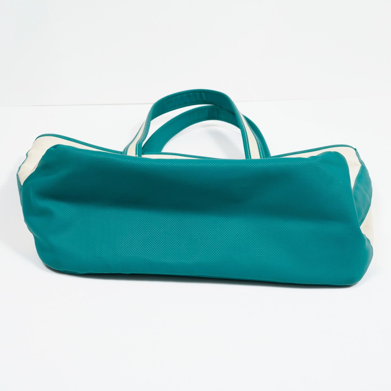 Porter Porter Girl Boyfriend Tote Canvas Ivory Green Japan Made Size ONE SIZE - 4 Thumbnail