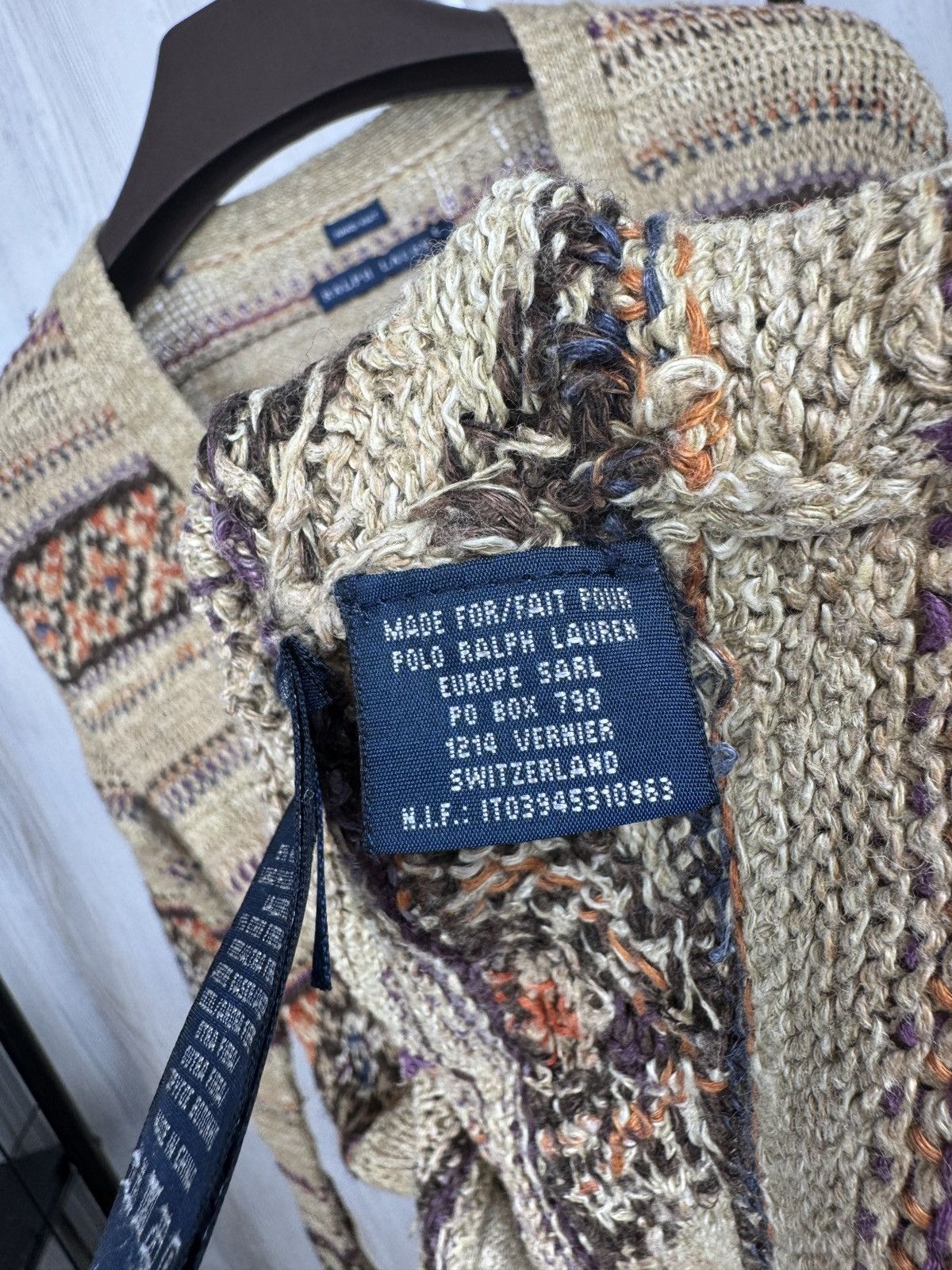 Ralph Lauren Ralph Lauren Blue Label Cardigan Sweater Fair Isle Linen XS Size XS / US 0-2 / IT 36-38 - 12 Thumbnail