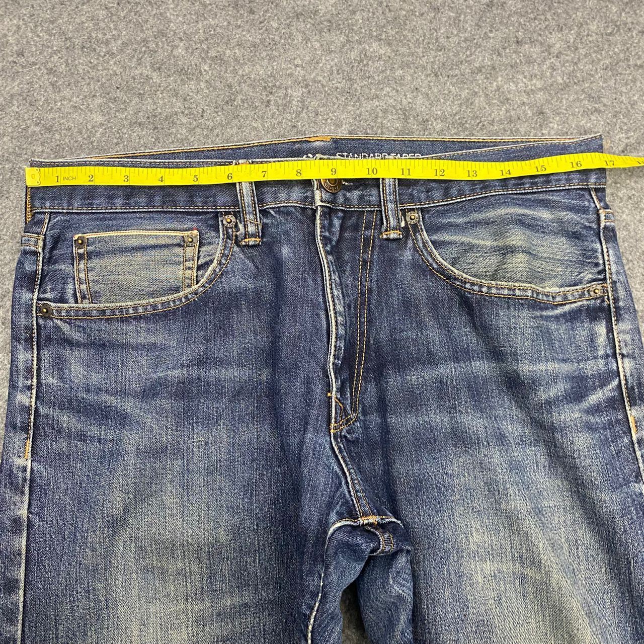 Gap 💥Best Offer💥Vintage Gap Selvegde Redline Distressed Denim Size US 34 / EU 50 - 4 Thumbnail