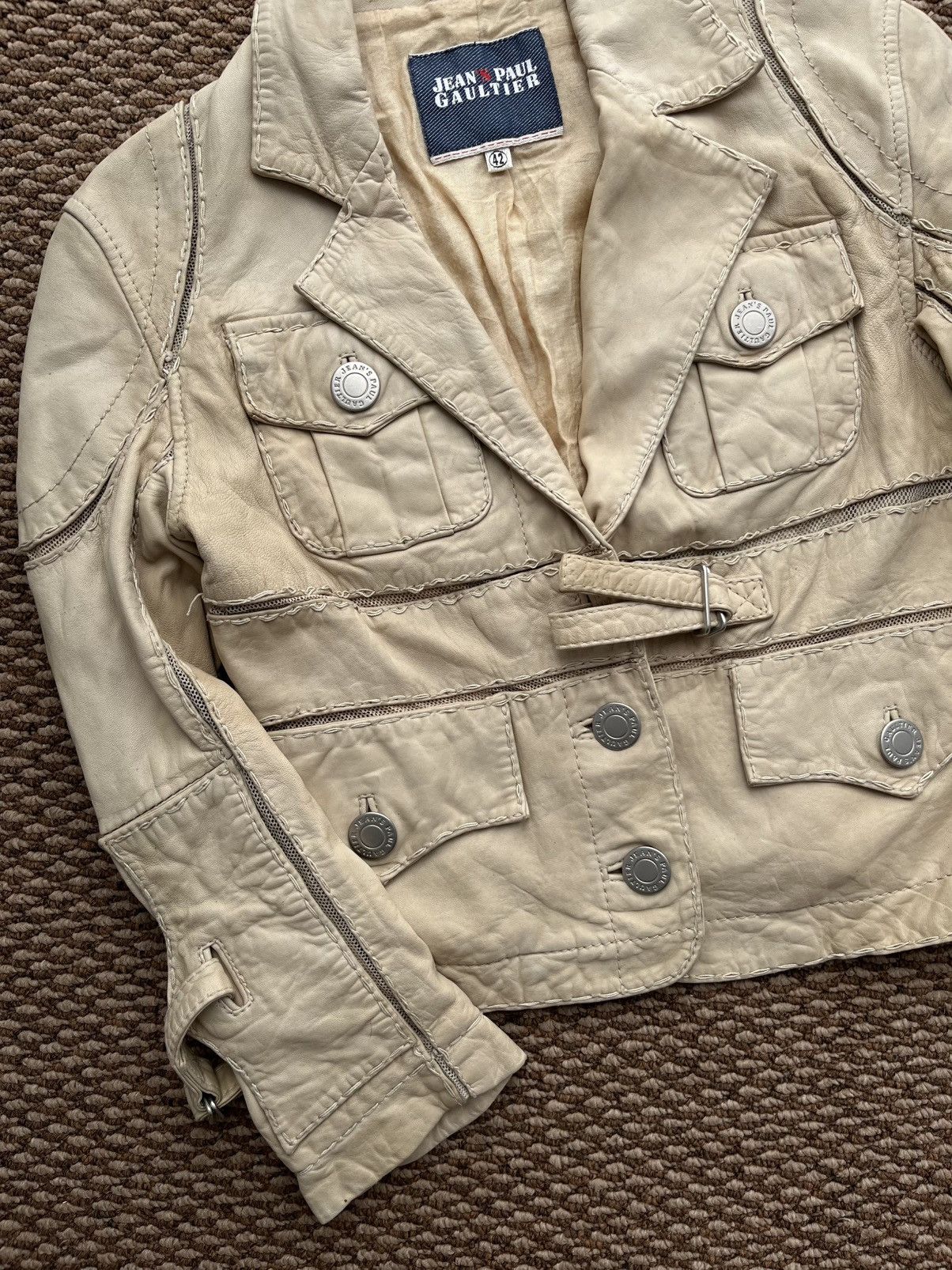 Jean Paul Gaultier Jean Paul Gaultier leather jacket Size XS / US 0-2 / IT 36-38 - 4 Thumbnail
