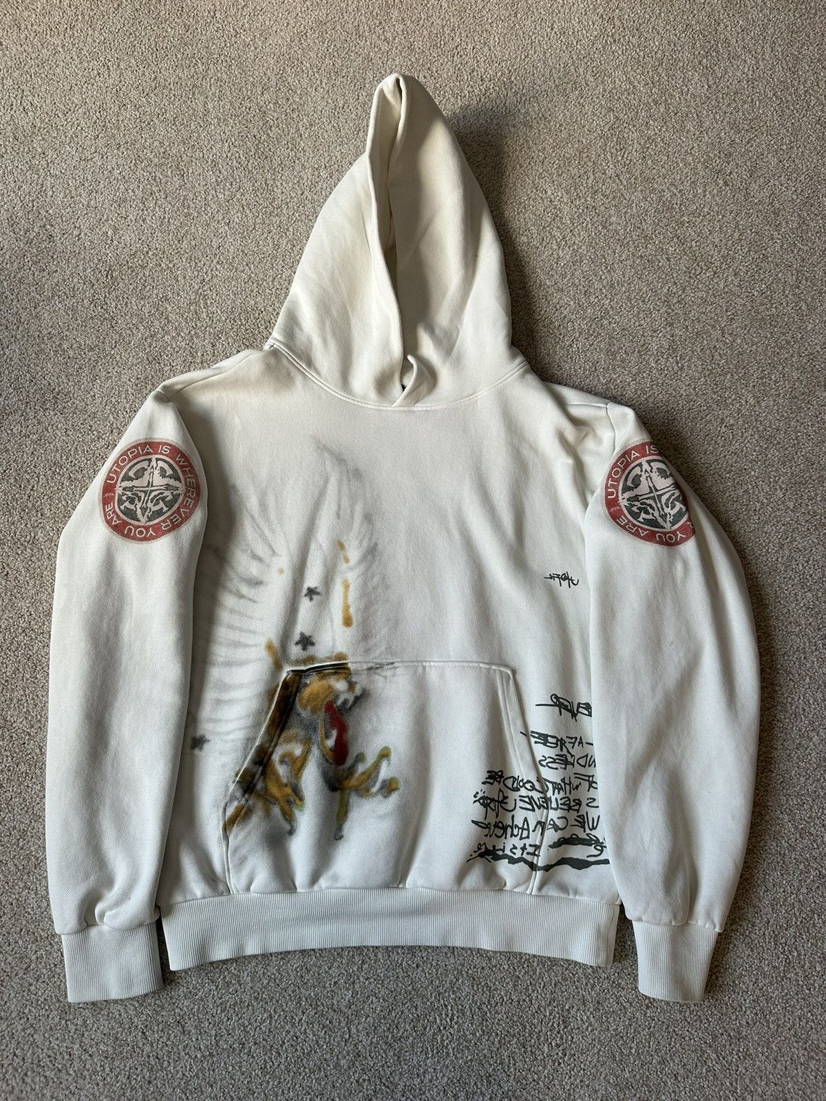 Travis Scott UTOPIA TOUR HOODIE TRAVIS SCOTT Size US M / EU 48-50 / 2 - 1 Thumbnail