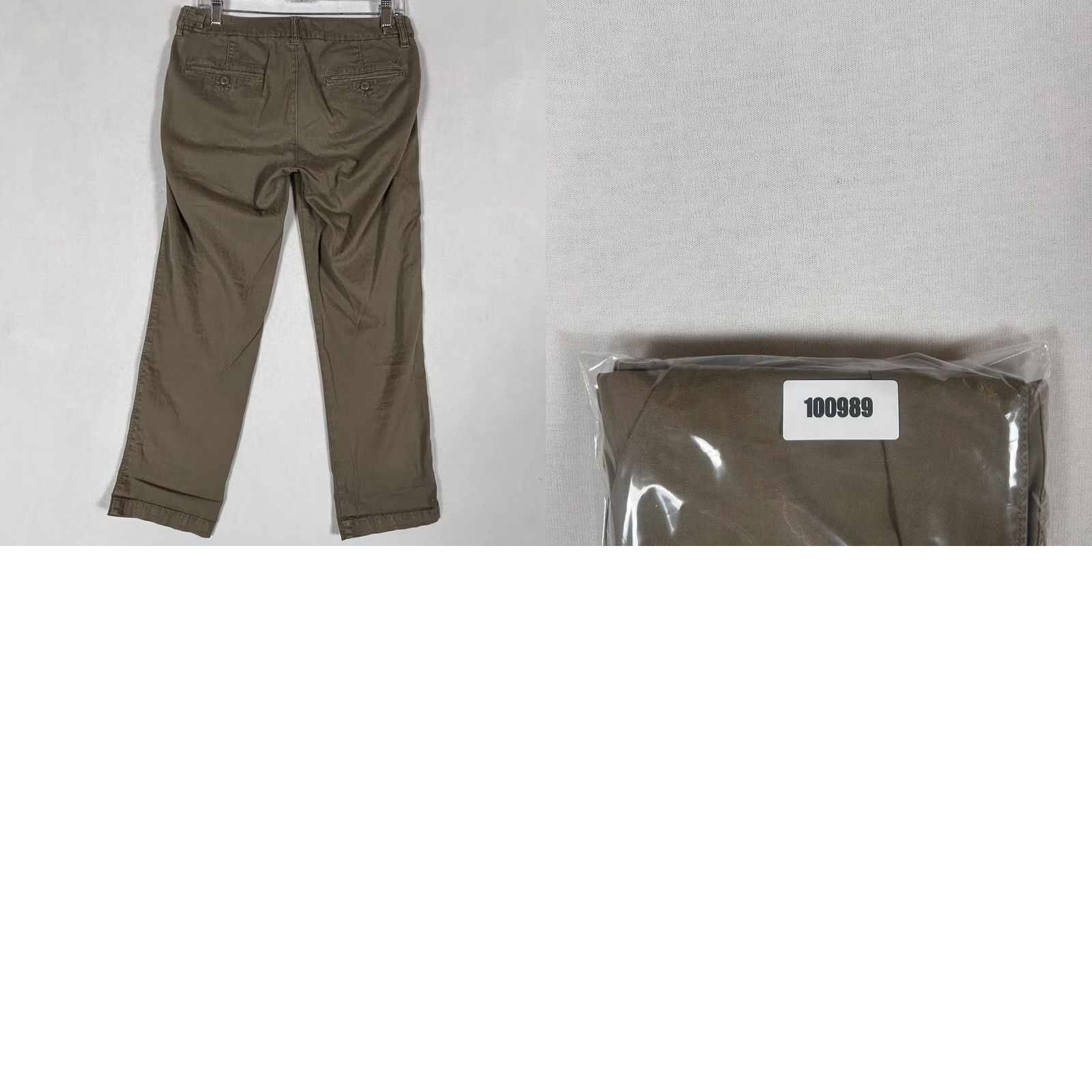 American Eagle Outfitters VINTAGE American Eagle Outfitters Stretch Khaki Ankle Pants Womens 00 Brown Tan Slim Straight 26in Inseam Casual/Everyday Size 25" / US 0 / IT 36 - 8 Thumbnail