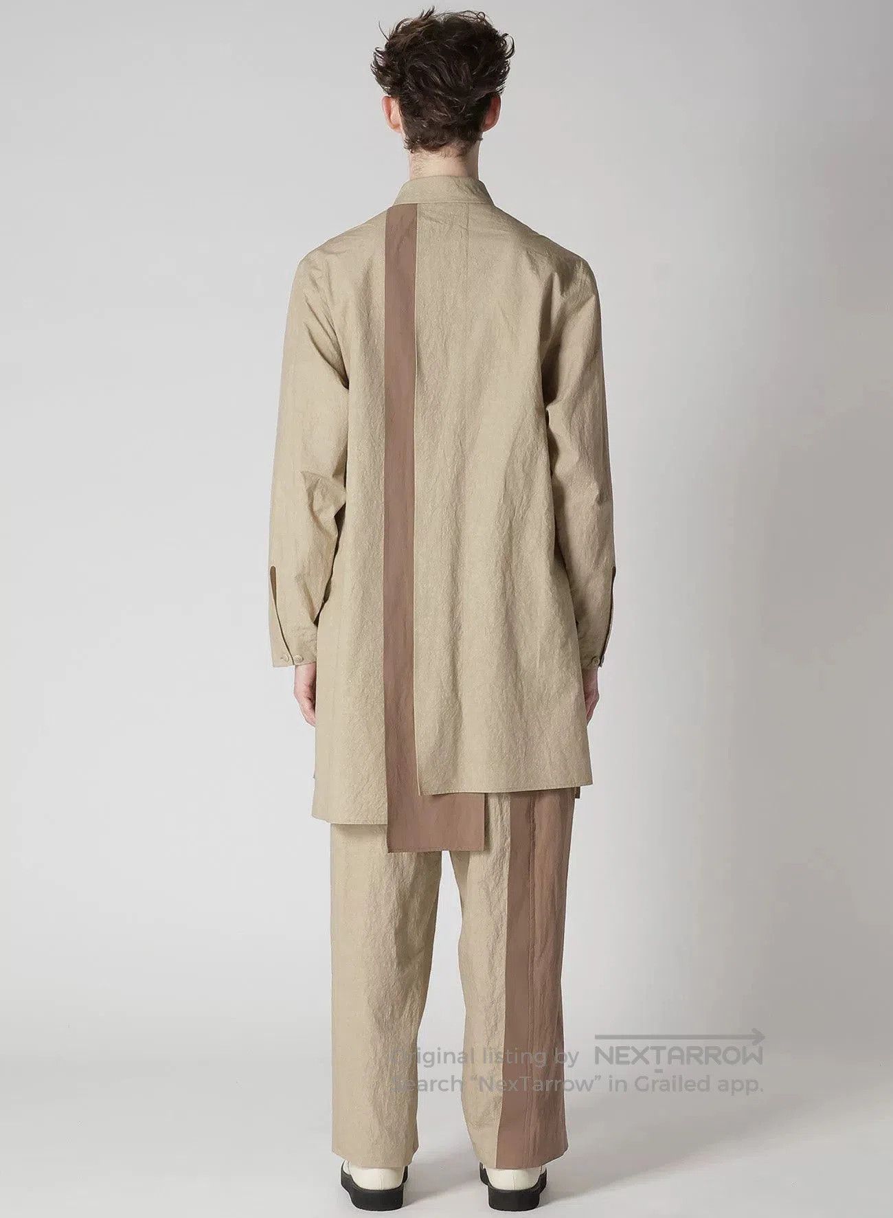 Yohji Yamamoto unique layered cotton. Size US M / EU 48-50 / 2 - 3 Thumbnail