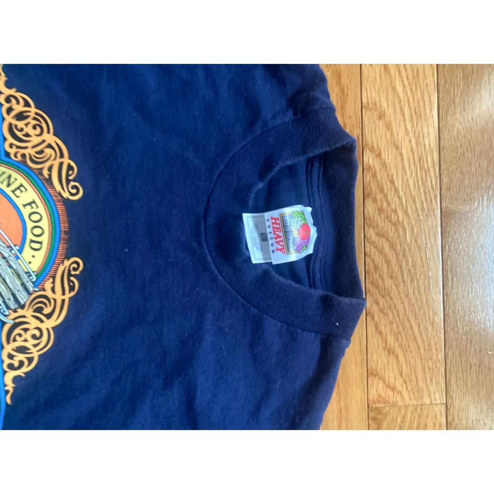Fruit Of The Loom Fruit of the Loom Rosebuds Fine Food and Drink Single Stitch 1994 Bar Mens Sz L Sedona Arizona T-Shirt Black Crew Neck Short Sleeve Graphic Tee Size US L / EU 52-54 / 3 - 3 Thumbnail