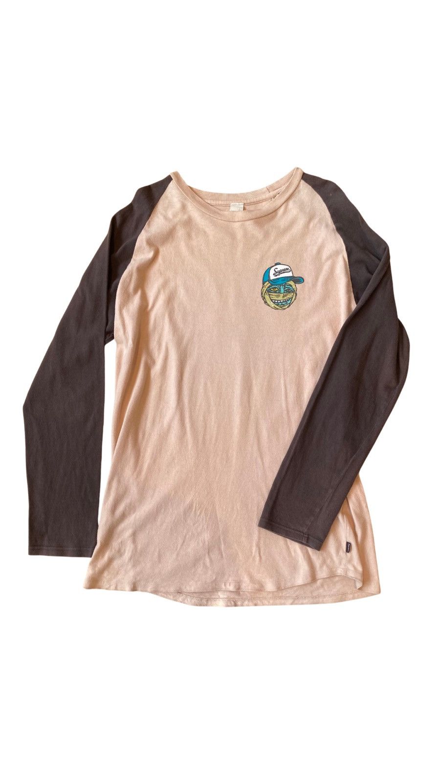 Supreme RARE Vintage Supreme Raglan Long Tee SizeL Size US L / EU 52-54 / 3 - 1 Thumbnail