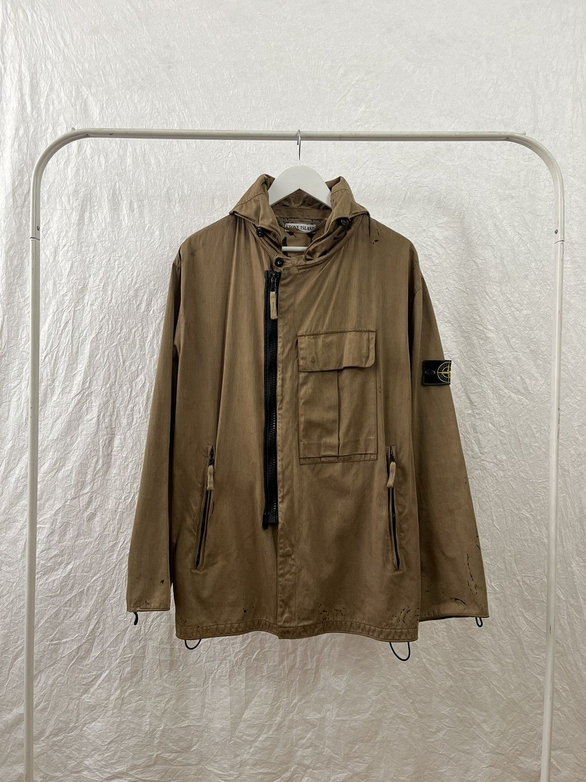 Stone Island Stone Island fw1999 raso gommato jacket Size US XL / EU 56 / 4 - 1 Thumbnail