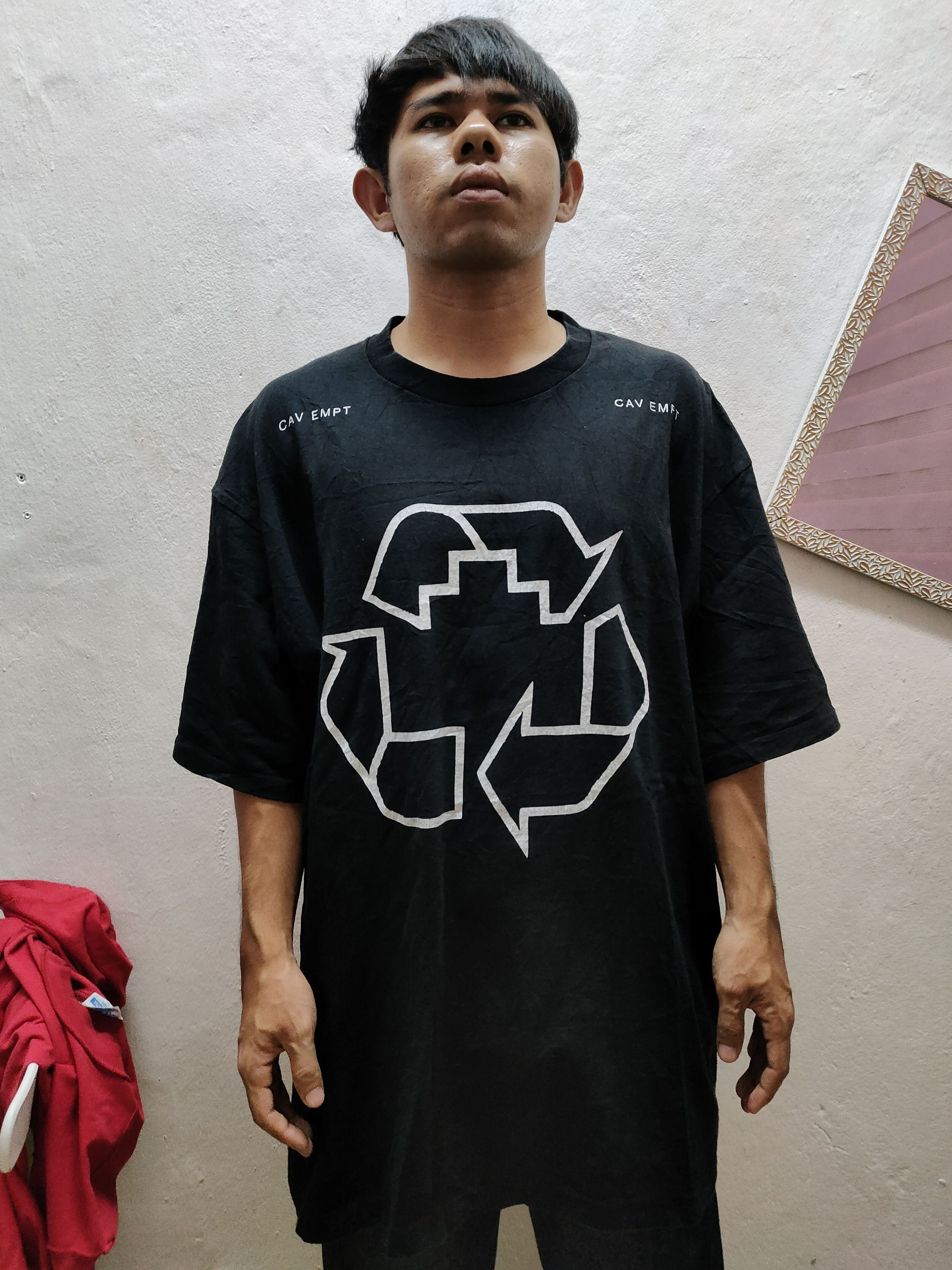 Cav Empt Cav Empt Recycle Design Shirt Size US XXL / EU 58 / 5 - 8 Thumbnail