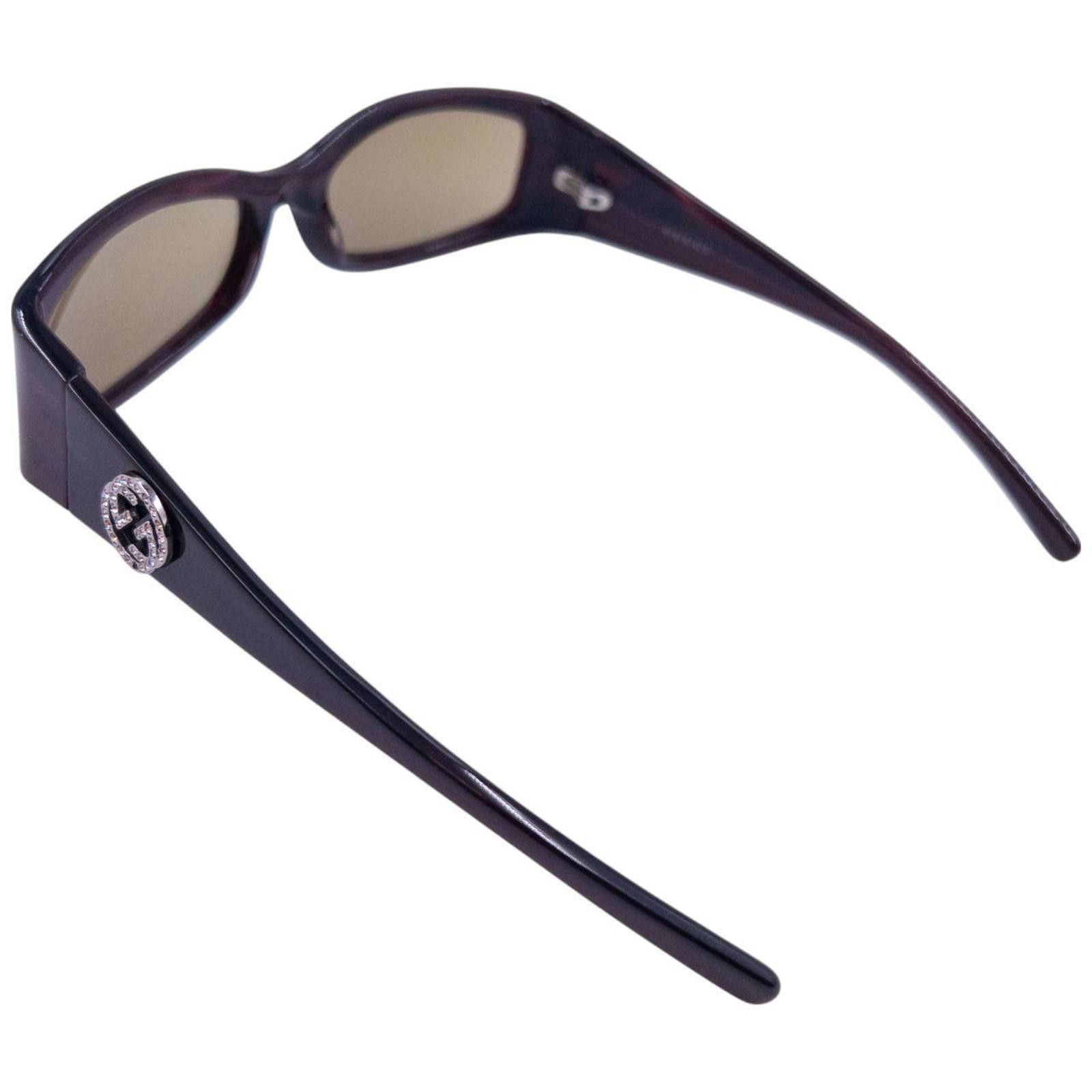 Gucci Vintage Gucci Diamonte Sunglasses Size ONE SIZE - 4 Thumbnail