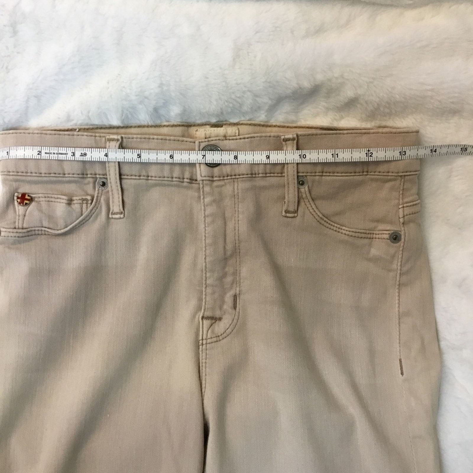 Hudson Hudson Beige Skinny Jeans Size 27" / US 4 / IT 40 - 11 Thumbnail