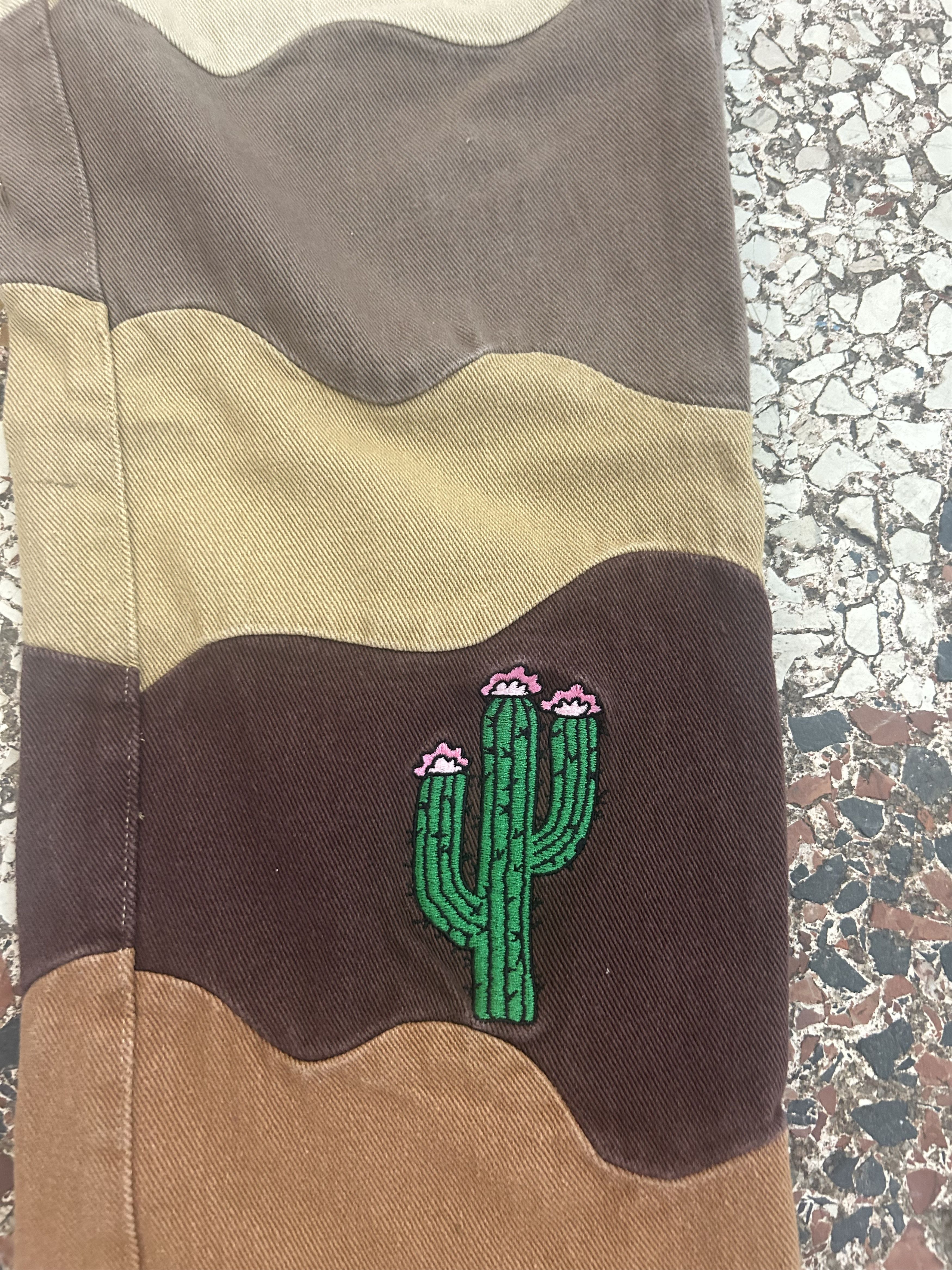 KidSuper Kidsuper Desert Landscape work pants brown tan SS21 Size US 36 / EU 52 - 2 Thumbnail