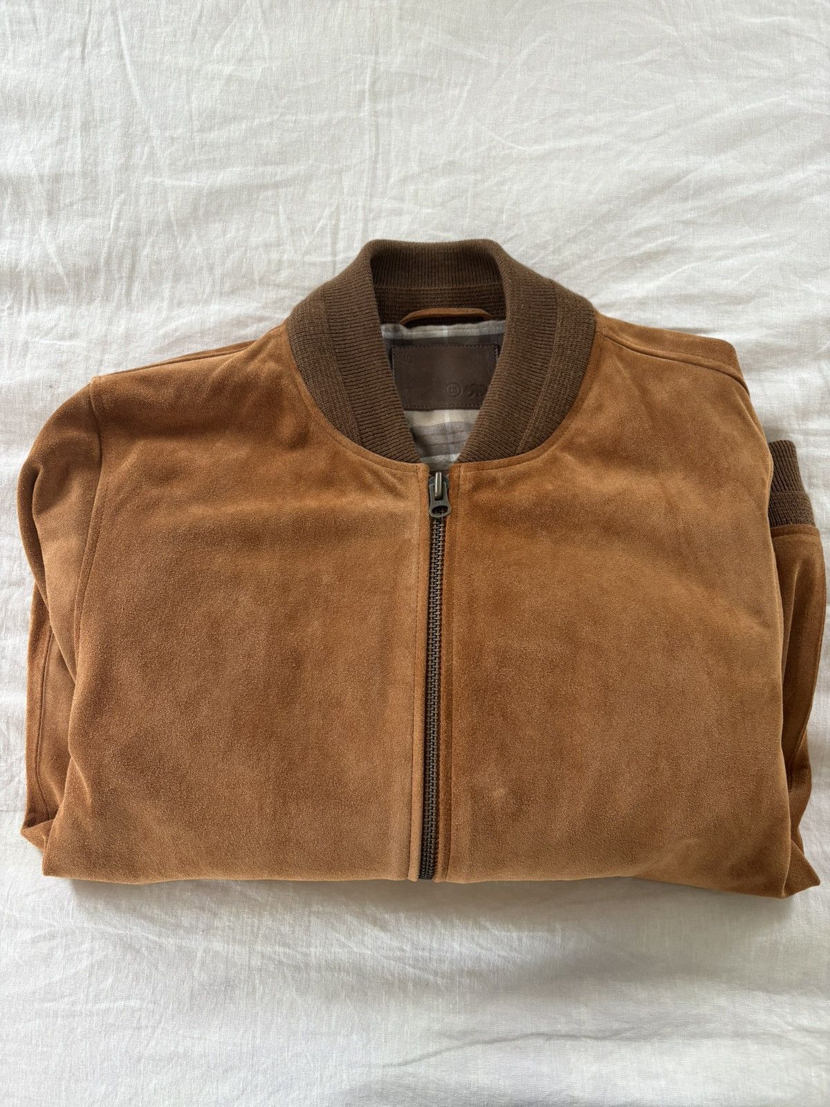 Taylor Stitch The Bomber Jacket in Sierra Suede Size US M / EU 48-50 / 2 - 5 Thumbnail