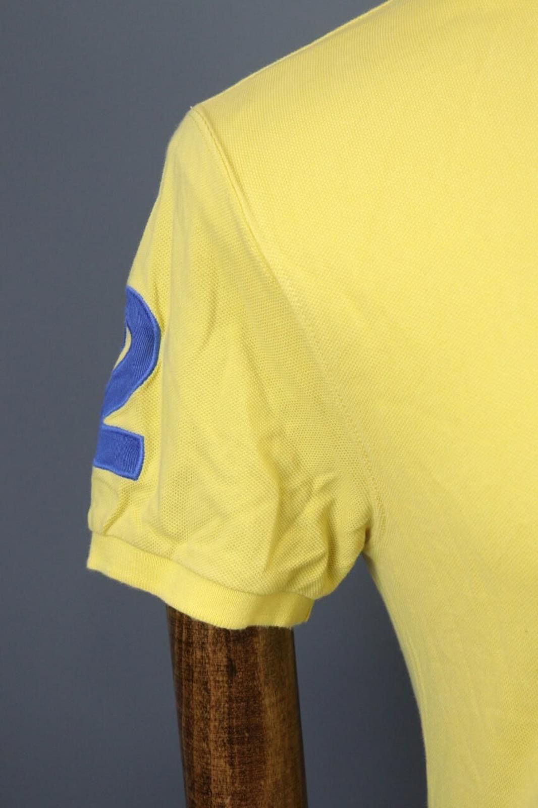 Designer Hackett London Yellow Short Sleeve Polo Shirt Size S Size US S / EU 44-46 / 1 - 7 Thumbnail