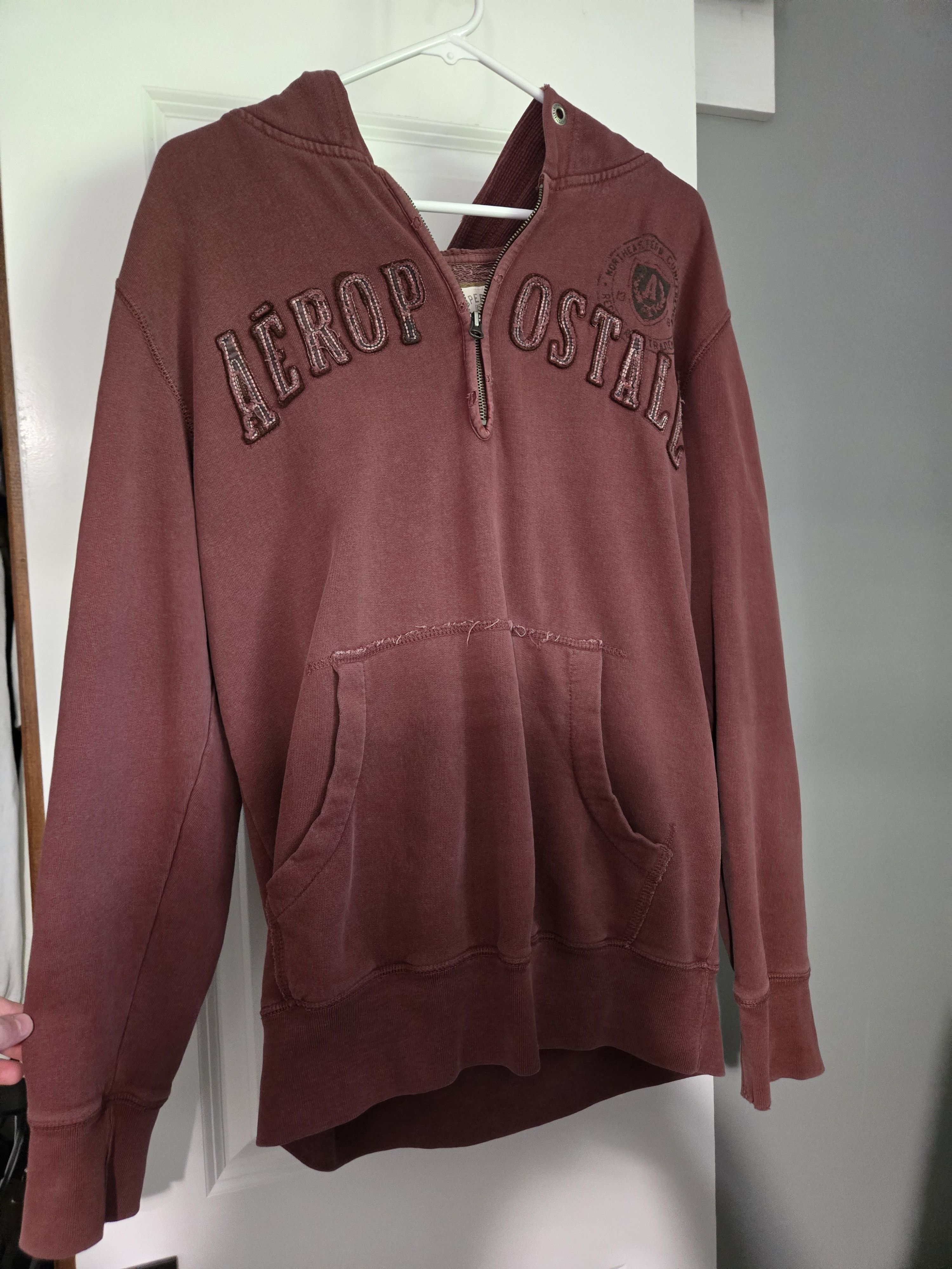 Aeropostale Distressed Vintage Aeropostale Hoodie Size US M / EU 48-50 / 2 - 1 Thumbnail
