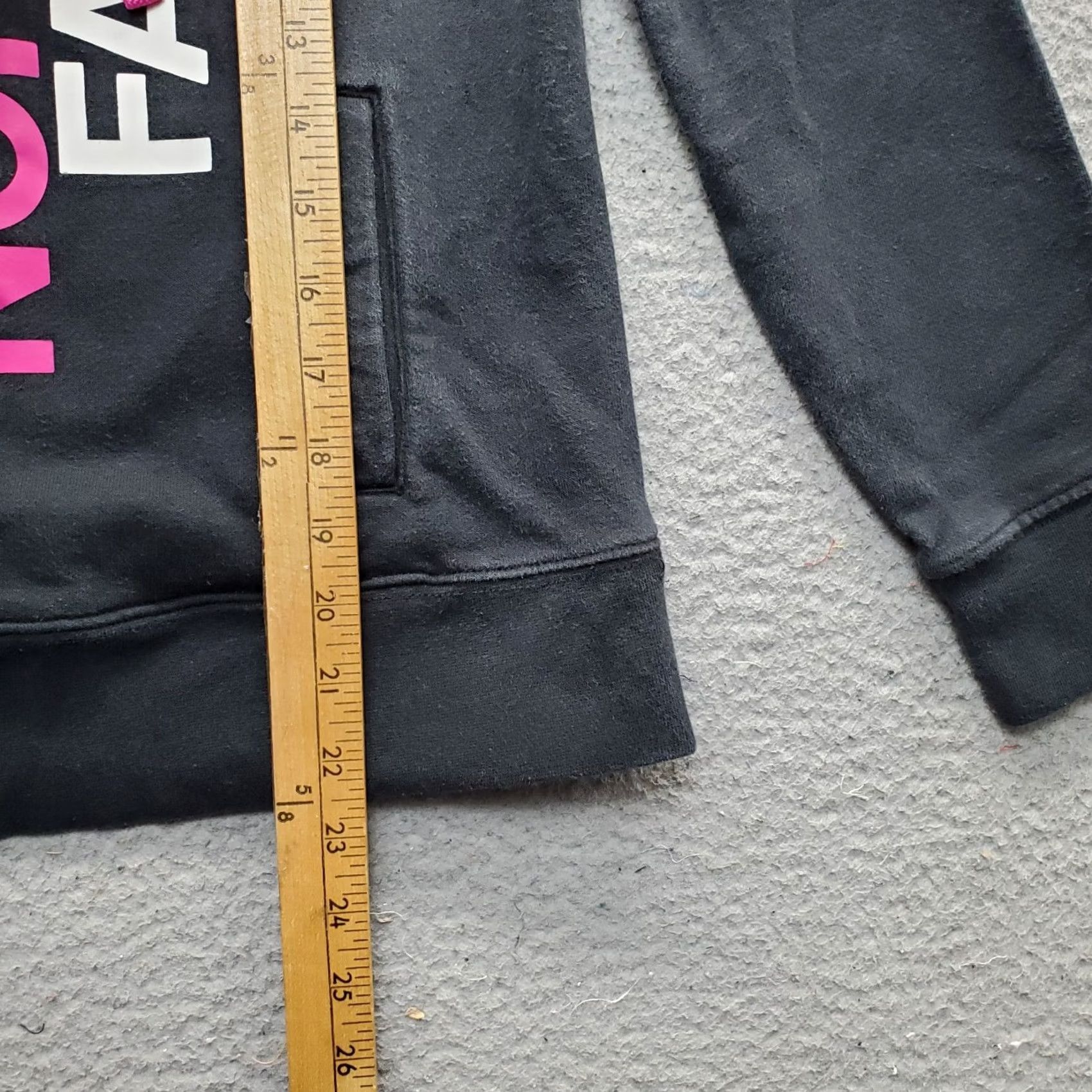 The North Face The North Face Hoodie Womens Size S Gray Pullover Fleece Lined Ribbed Cuff & Hem Shirt Size S / US 4 / IT 40 - 3 Thumbnail