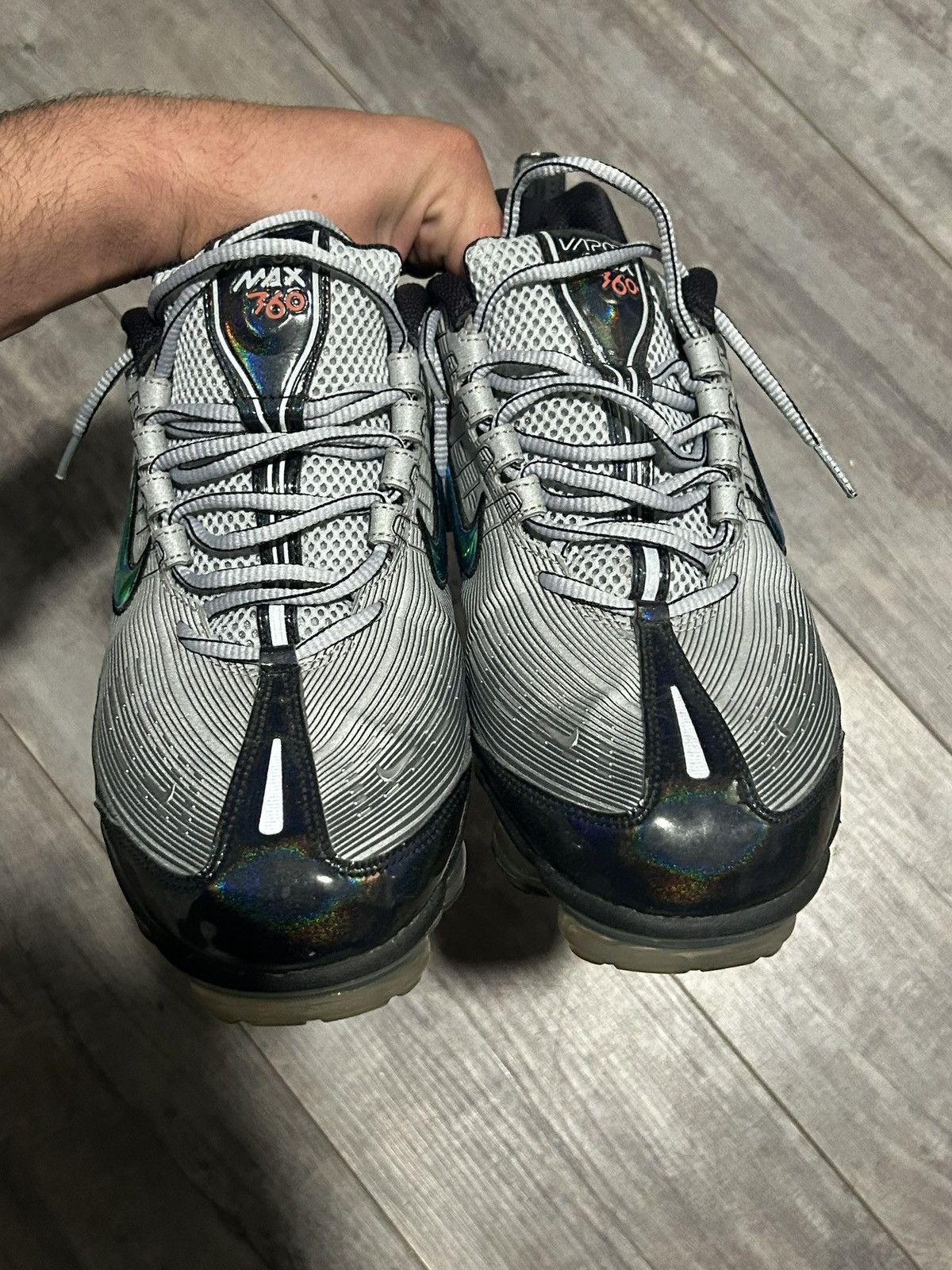 Nike Nike Air VaporMax 360 “Metallic Silver/Volt” – CK2718-004 Size US 10.5 / EU 43-44 - 2 Thumbnail