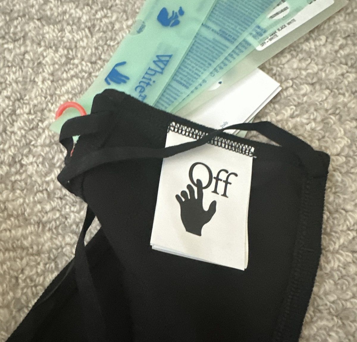 Off-White NWT Off-White Cotton Mask😷 Size ONE SIZE - 5 Thumbnail