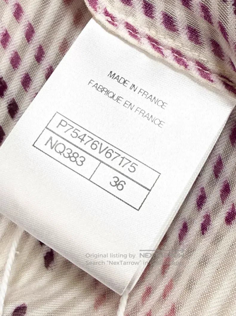 Chanel Chanel Double C printed long-sleeved shirt Size XS / US 0-2 / IT 36-38 - 7 Thumbnail