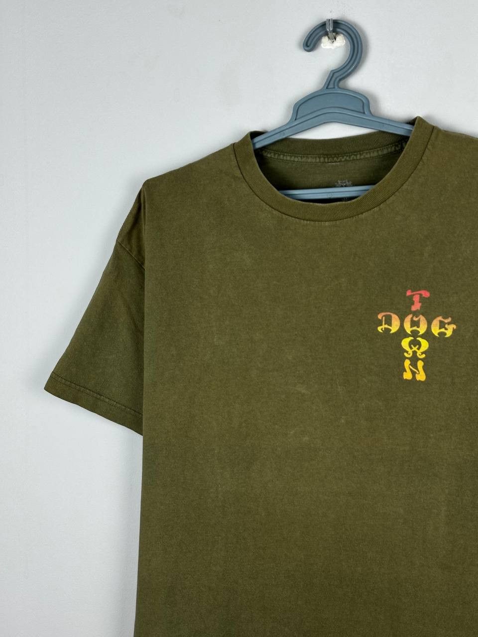 Dogtown Vintage Dogtown Iconic Khaki Green T Shirt Size US L / EU 52-54 / 3 - 4 Thumbnail