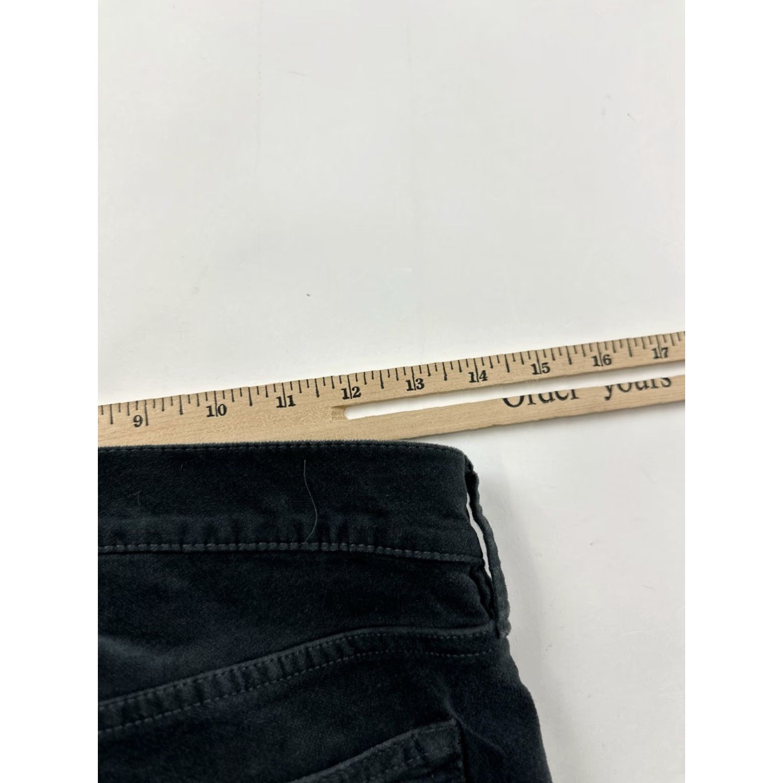 J.Crew J.Crew Pants Women’s Size 26 Dark Grey Velour Skinny Velour Gray Toothpick Skinny Jeans Ankle 26 Women Mens? Size 26" / US 2 / IT 38 - 8 Thumbnail