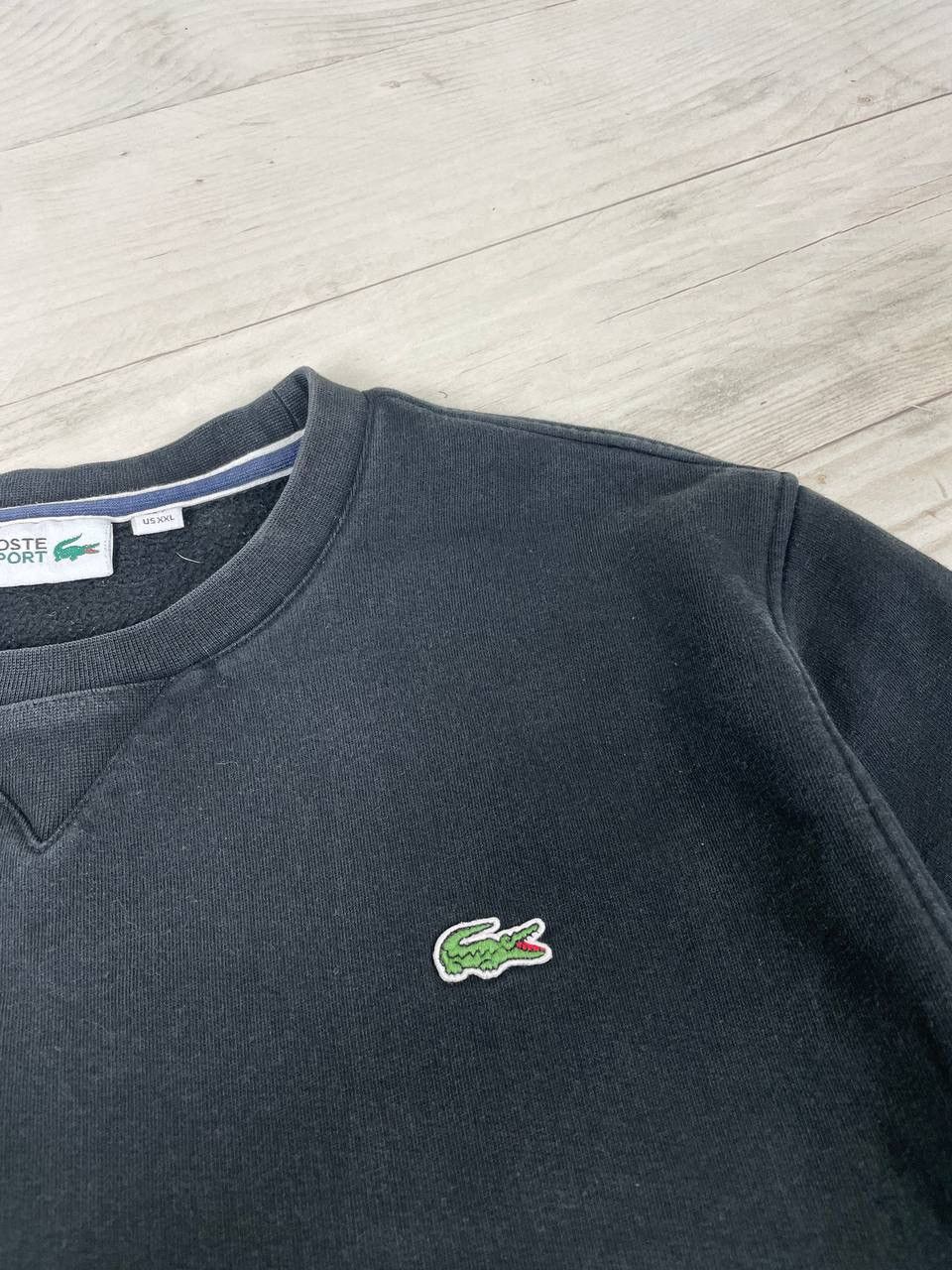 Lacoste Lacoste Sweatshirt Men Size 2XL Black Size US XXL / EU 58 / 5 - 2 Thumbnail