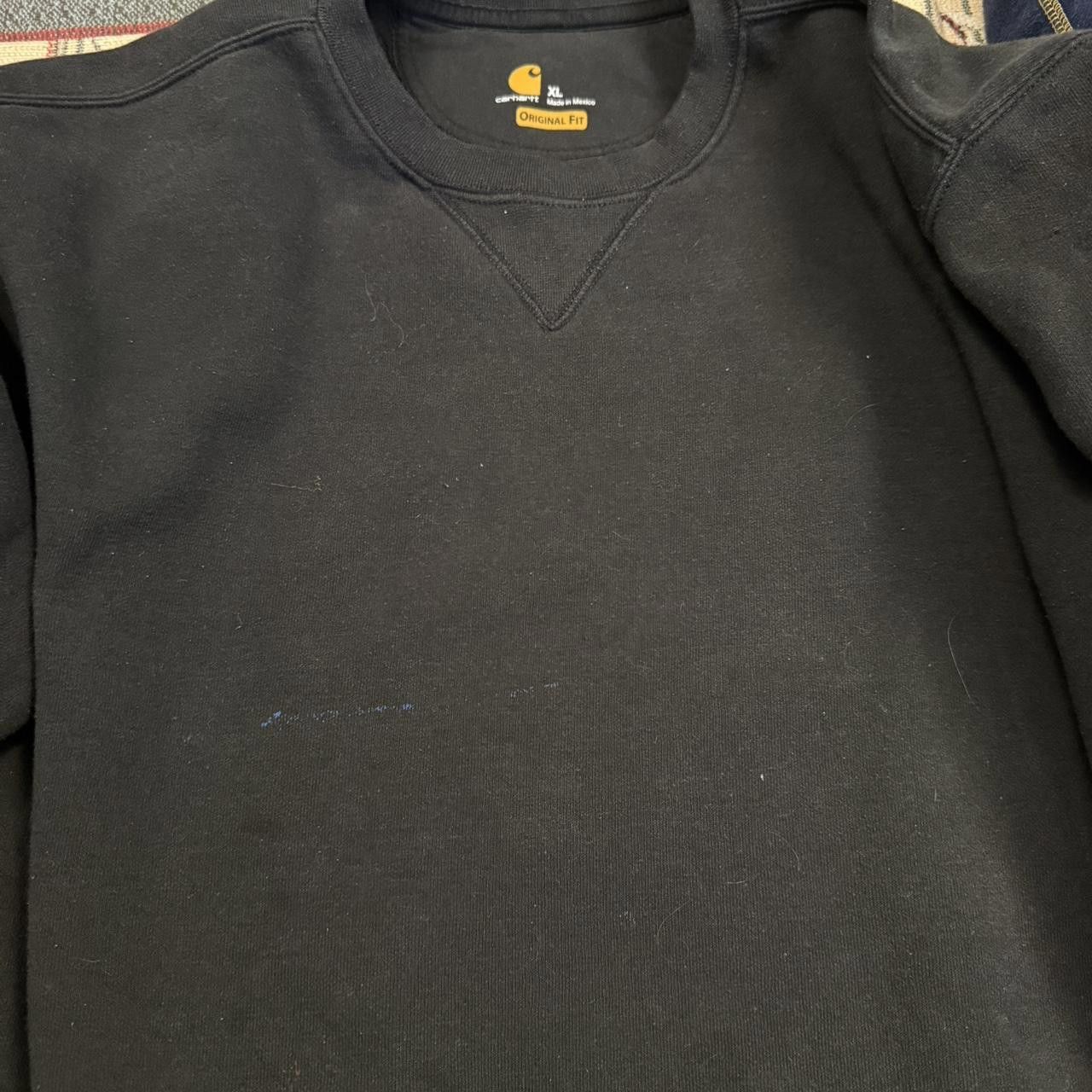 Carhartt Modern Black Carhartt Crewneck Size US XL / EU 56 / 4 - 4 Thumbnail