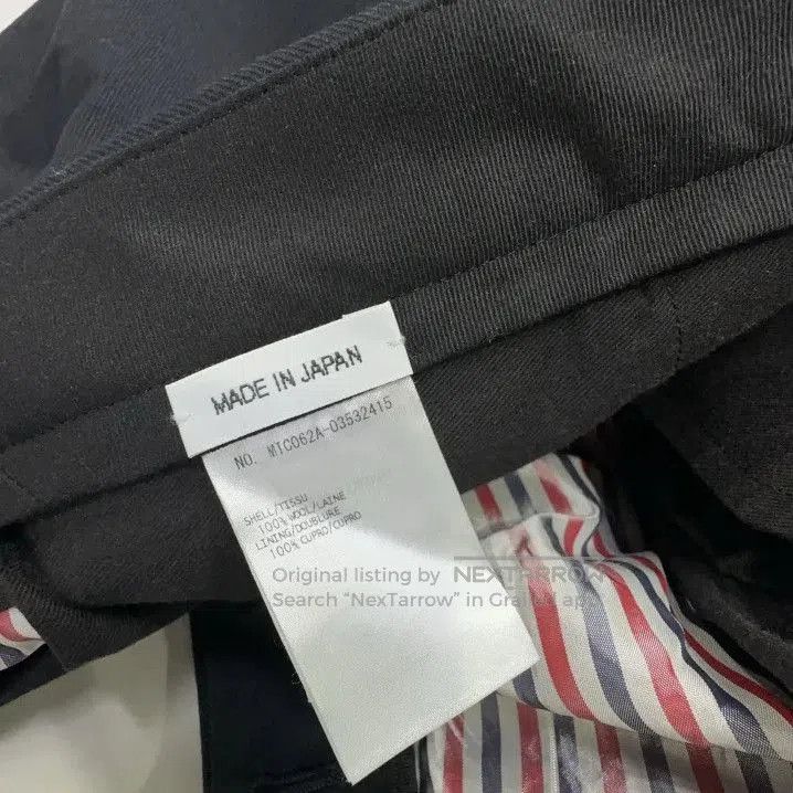 Other Thom Browne Black Wool Striped Casual Pants. Size US 30 / EU 46 - 4 Thumbnail