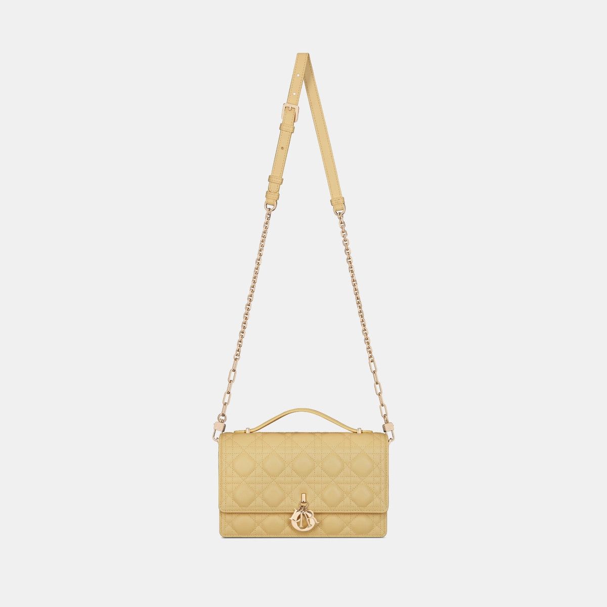 Dior o1bcso1str1124 Size: OS /Handle Bag in Yellow Size ONE SIZE - 4 Thumbnail