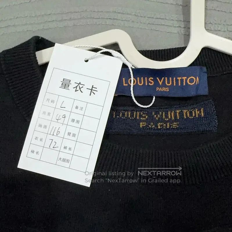 Louis Vuitton Louis Vuitton Black Cotton T-shirt for Men . Size US L / EU 52-54 / 3 - 3 Thumbnail