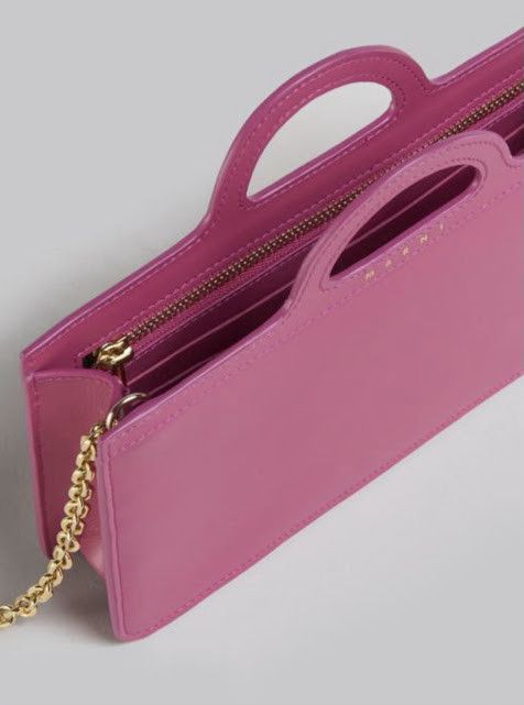 Marni o1w1db11024 Size: OS / Tropicalia Mini Leather Handbag Size ONE SIZE - 2 Thumbnail