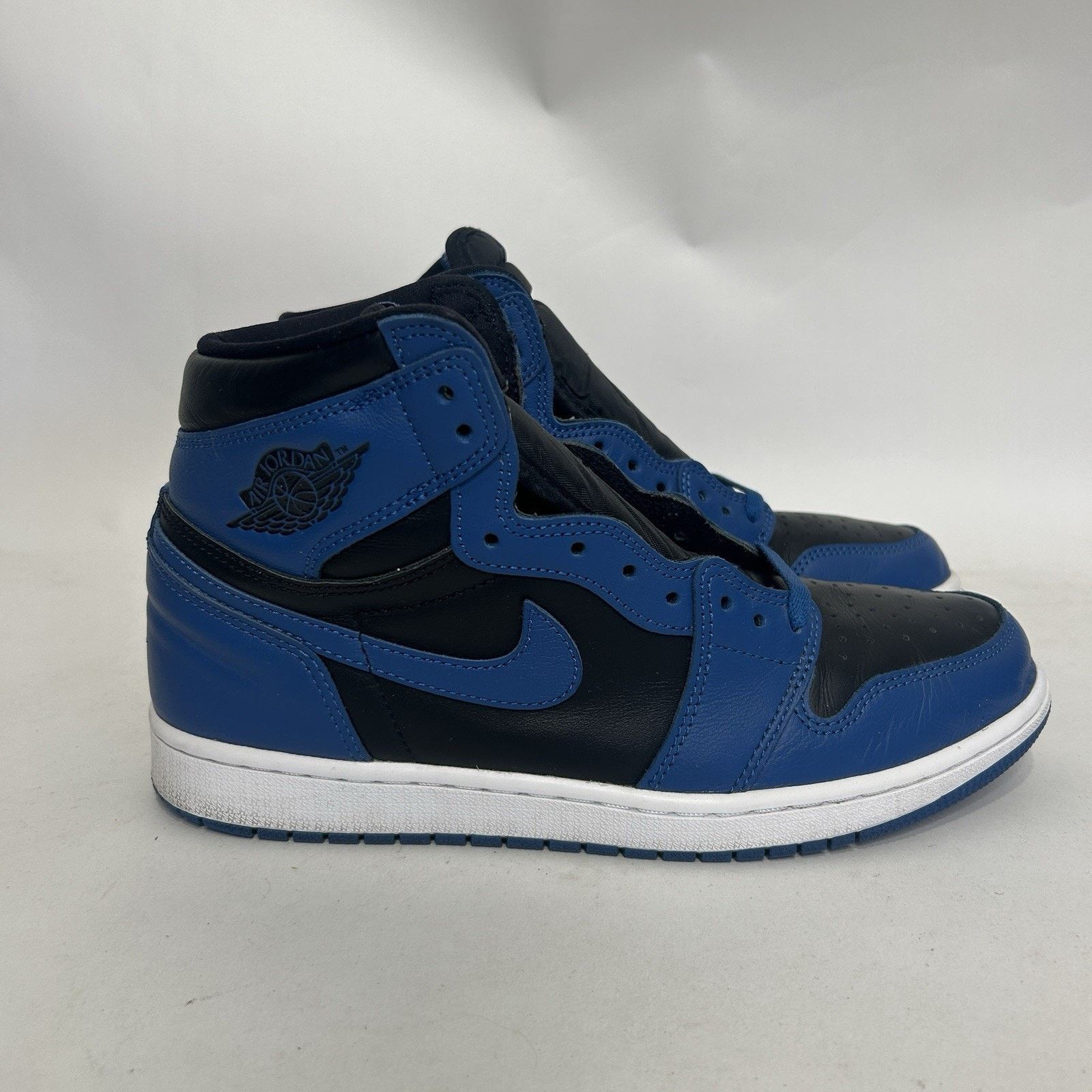 Nike Nike Air Jordan 1 Retro High OG “Dark Marina Blue” Size US 10 / EU 43 - 4 Thumbnail