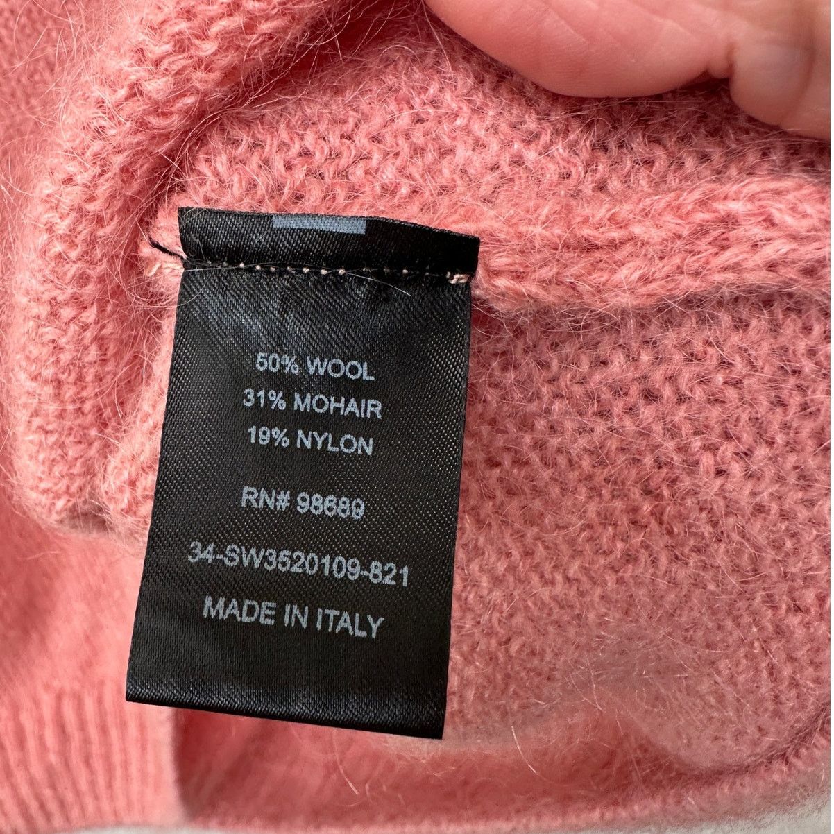 Todd Snyder Todd Snyder Mohair Sweater Polo Mens Medium Mauve Pink Size US M / EU 48-50 / 2 - 9 Thumbnail
