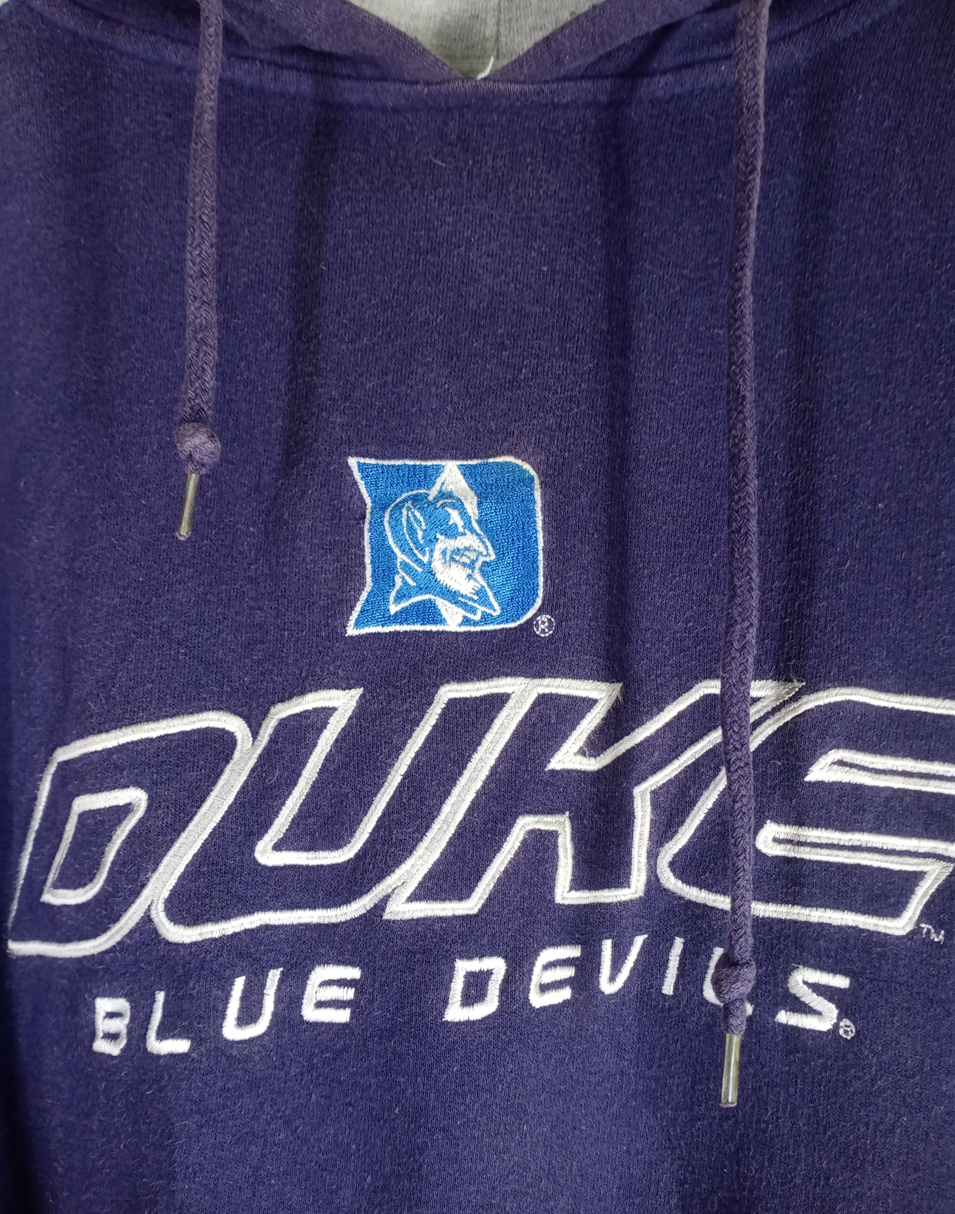 NCAA Rare Vintage DUKE Blue Devil's University Hoodie Size US L / EU 52-54 / 3 - 5 Thumbnail
