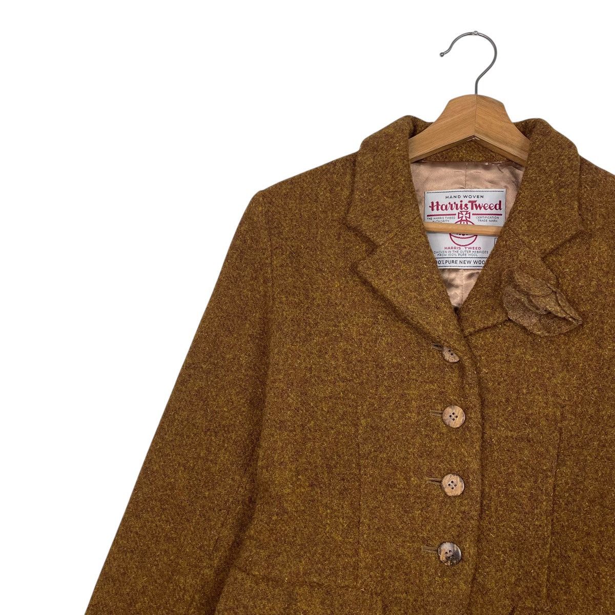 Harris Tweed Vintage Harris Tweed Wool Women Jacket Size XS / US 0-2 / IT 36-38 - 6 Thumbnail