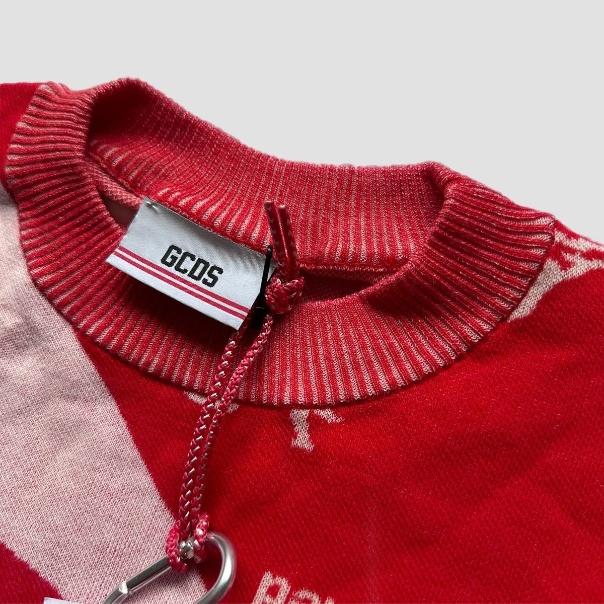 GCDS GCDS Universal Flag Jacquard Sweatshirt Size US S / EU 44-46 / 1 - 5 Thumbnail