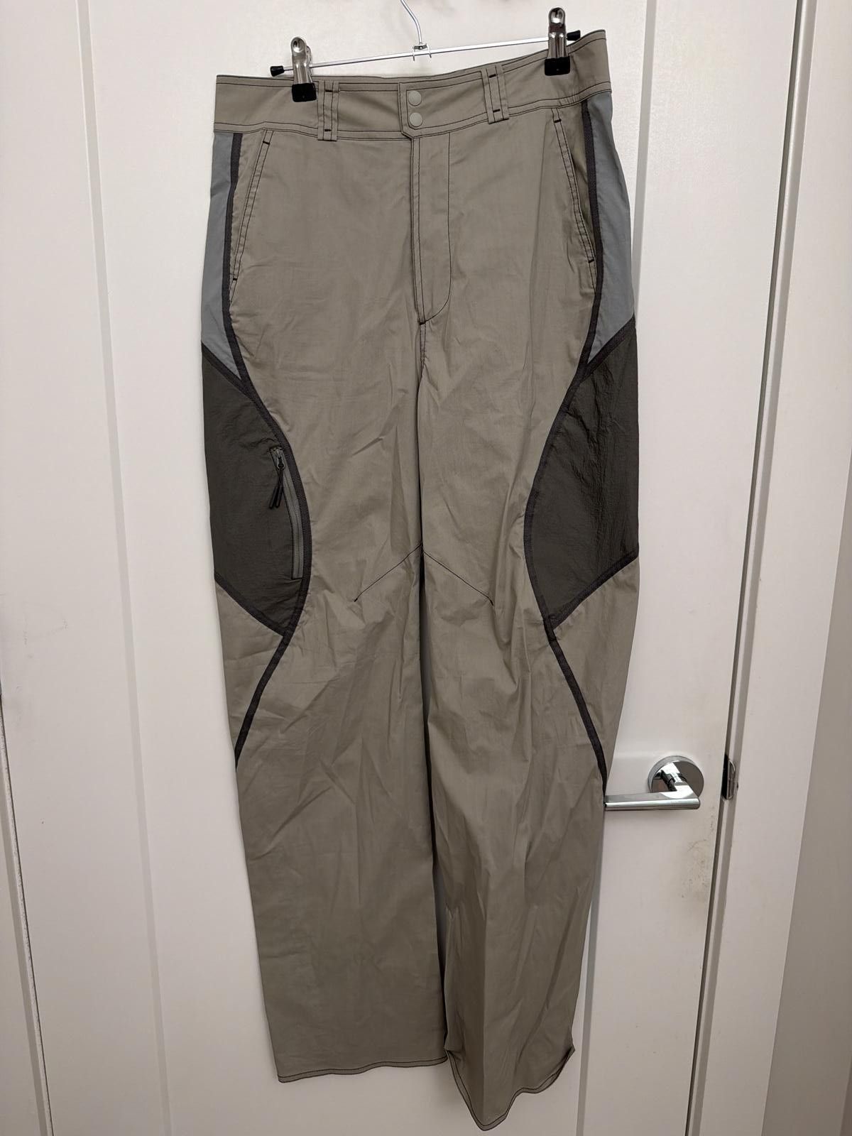 Hyein Seo Grey Paneled Pants