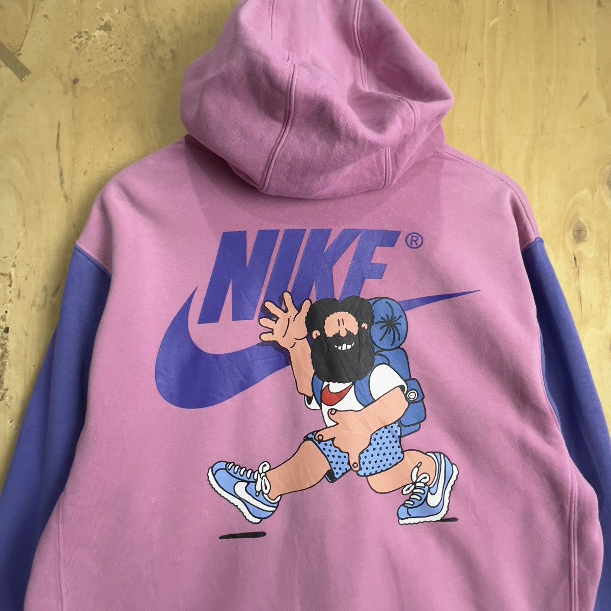 Nike Nike Hoddie Vintage Made in Malaysia Size US M / EU 48-50 / 2 - 1 Thumbnail
