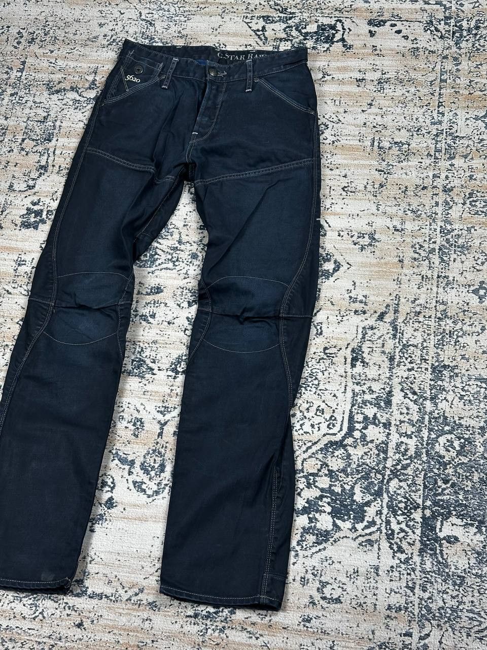 G-Star VINTAGE G-STAR RAW 3d DENIM JEANS Big Logo Size US 30 / EU 46 - 3 Thumbnail