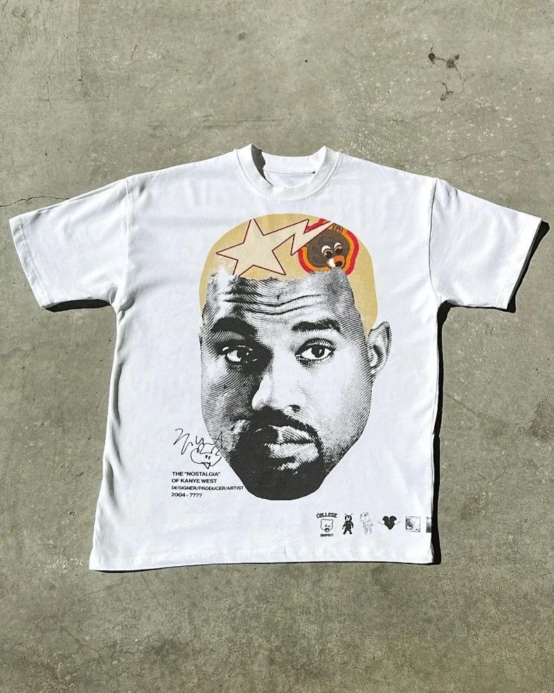 Japanese Brand × Streetwear × Vintage New Kanye West Ye Highschool 