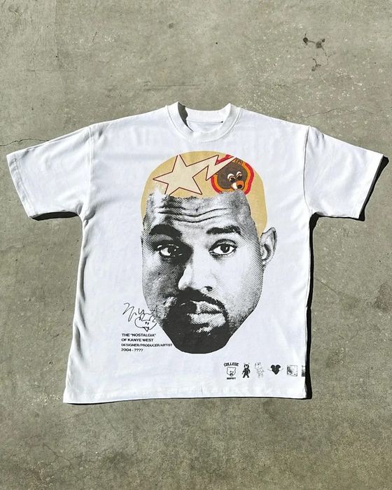 Vintage New Kanye West Ye Highschool Dropout Designer T-Shirt | Grailed