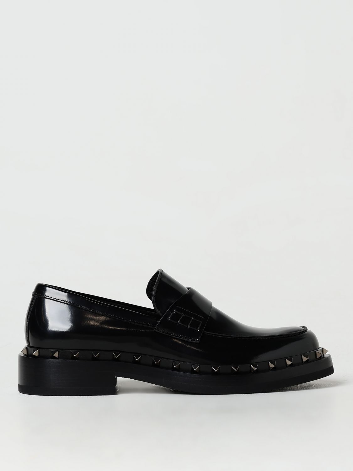 image of Valentino Garavani Loafers Men Black (Size 8)