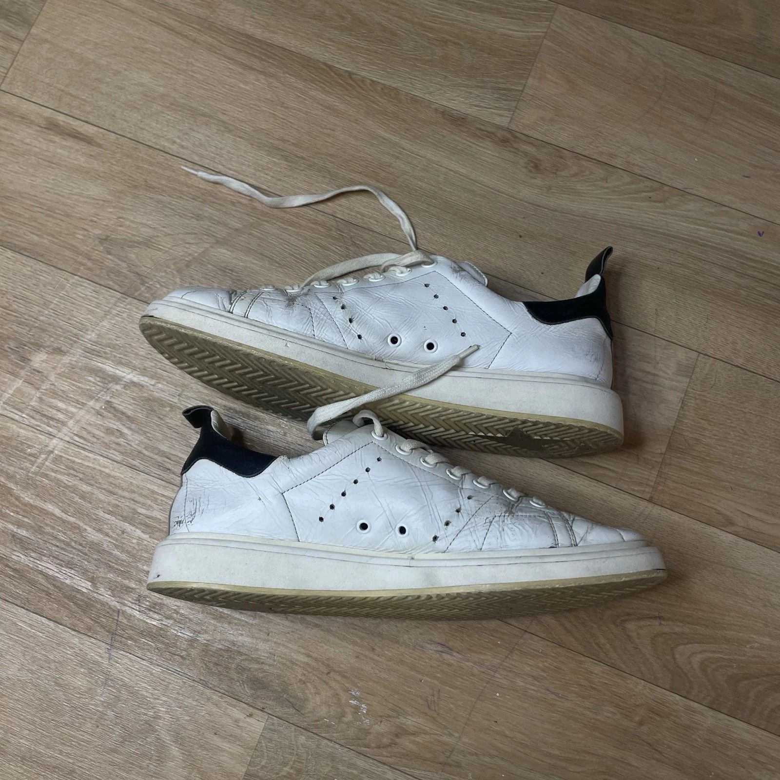 Golden Goose Golden Goose Sneakers STARTER VCE GGDB WHITE Leather low top Size US 8 / IT 38 - 4 Thumbnail