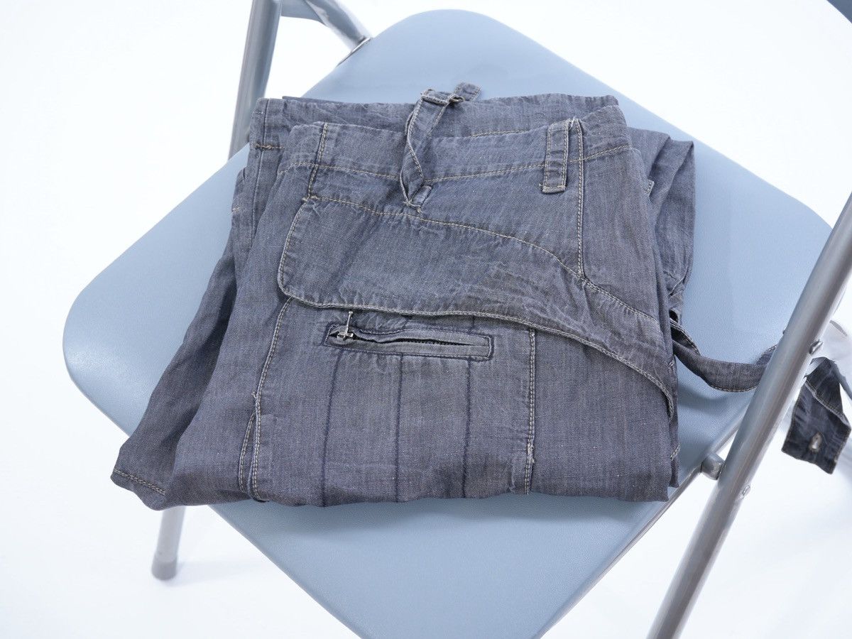 Transit Transit PAR SUCH cotton linen-trim casual trousers Cargo 4 Size US 34 / EU 50 - 3 Thumbnail